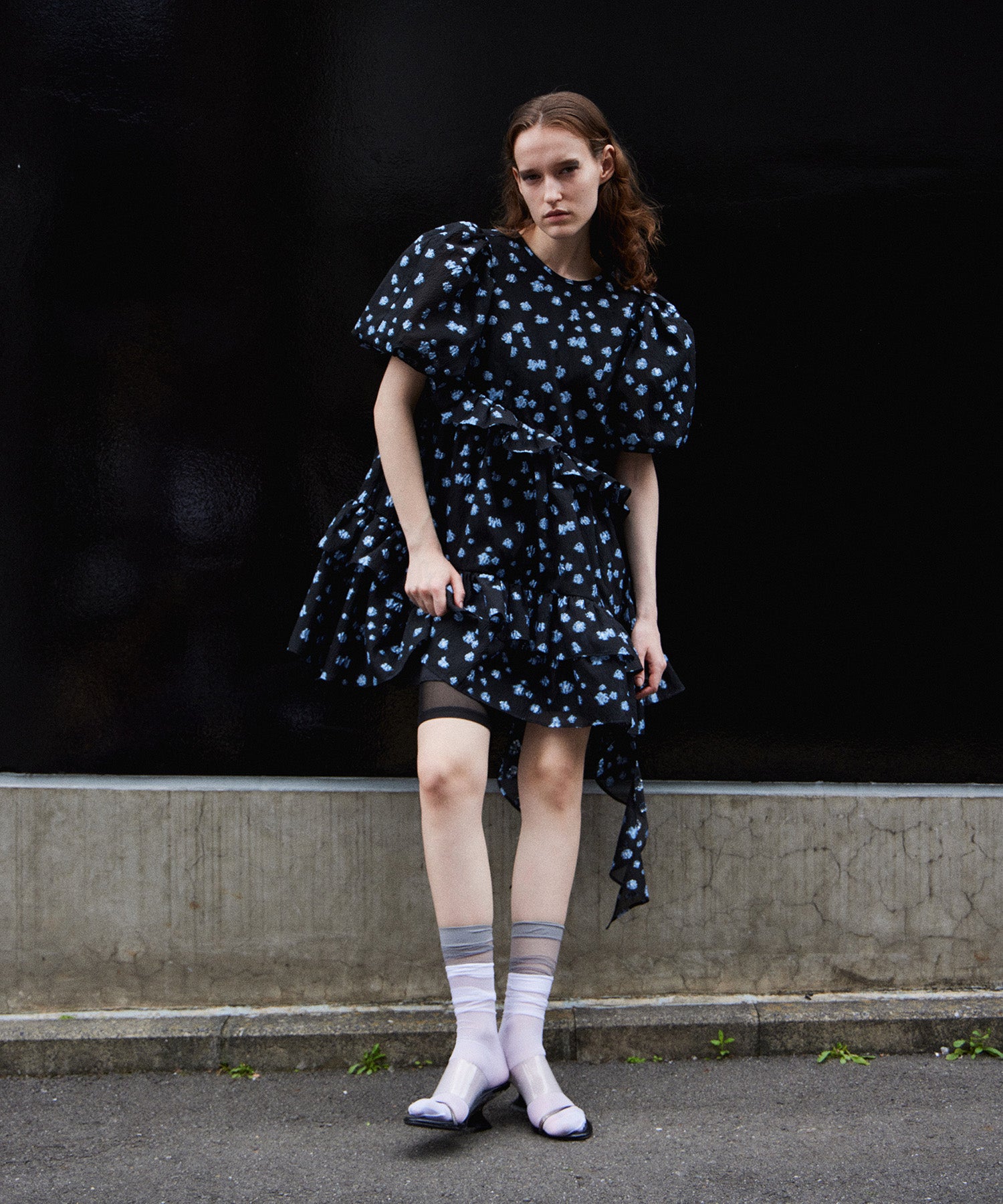 See-through socks
