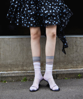 See-through socks