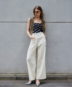 【2026Summer PRE-ORDER】Needle Punch Eyelet Denim