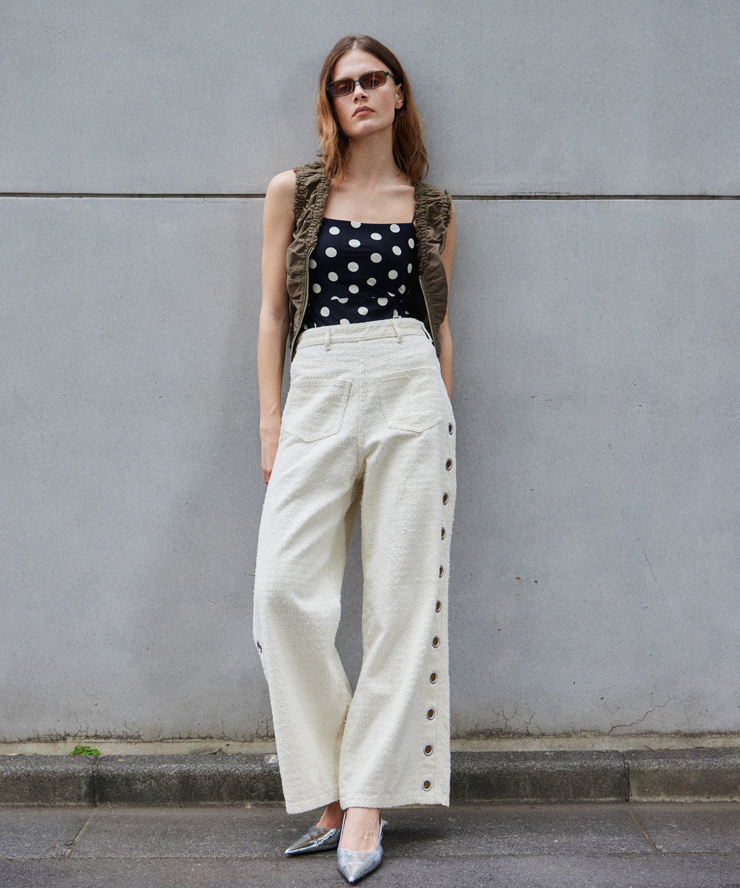 [2026Summer PRE-ORDER] Military Gathered TOPs