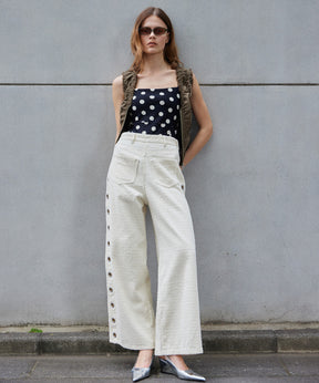 【2026Summer PRE-ORDER】Needle Punch Eyelet Denim