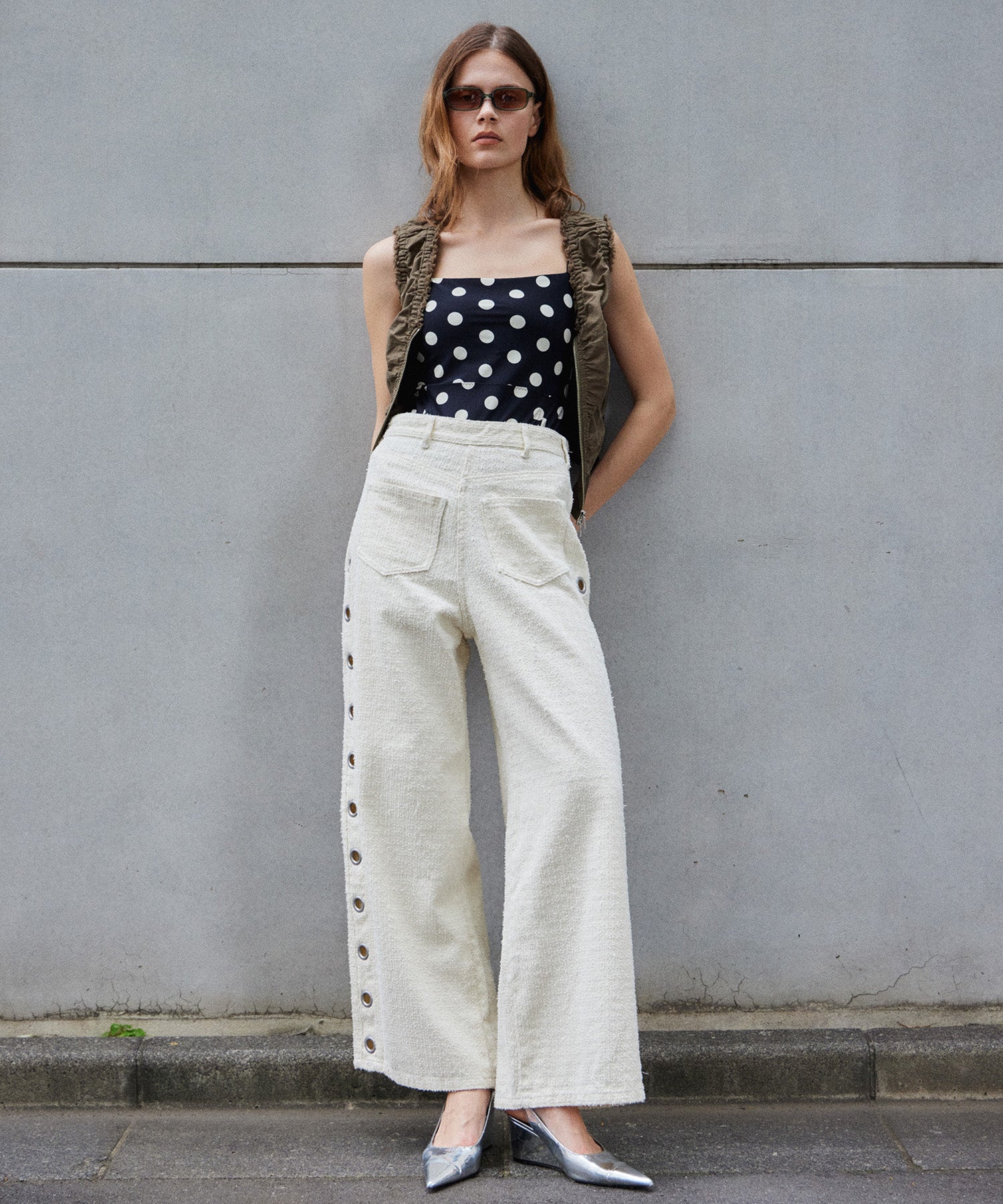 [2026Summer PRE-ORDER] Military Gathered TOPs