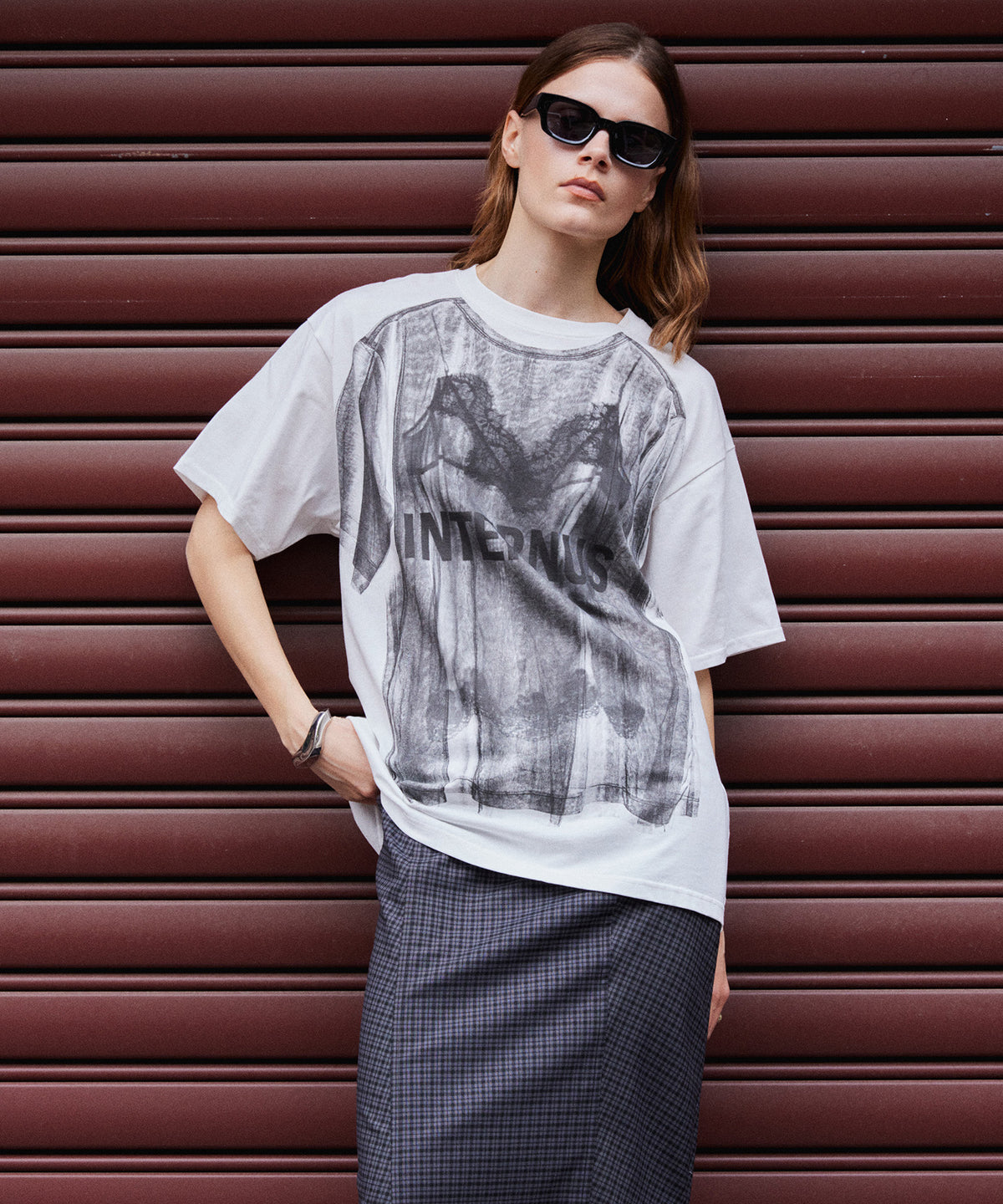 【2026Summer PRE-ORDER】Lingerie Trompe l'oeil T-Shirt