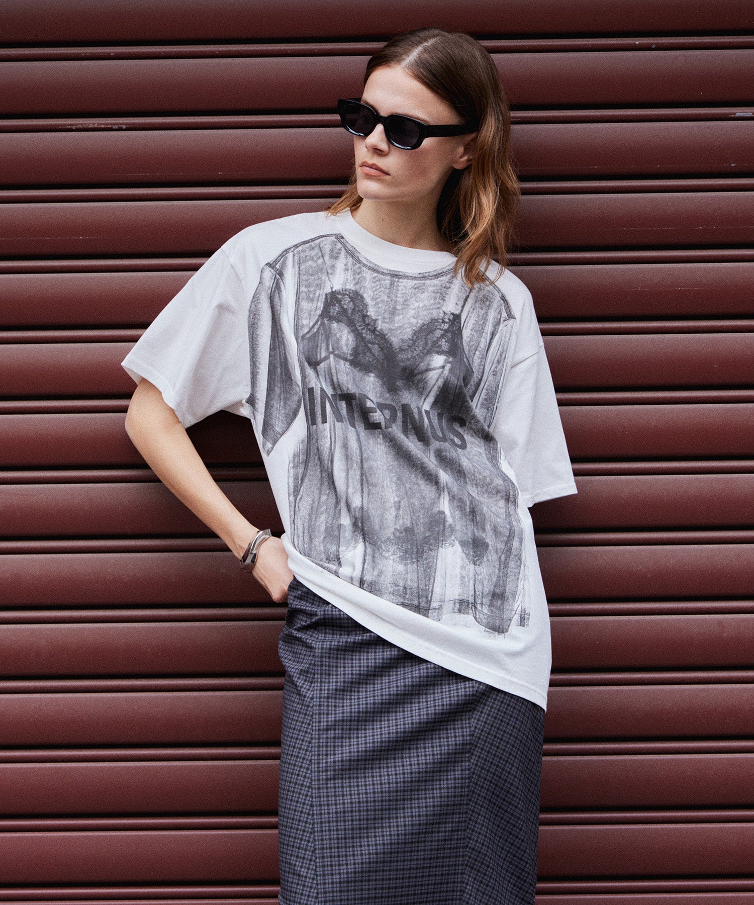 【2026Summer PRE-ORDER】Lingerie Trompe l'oeil T-Shirt