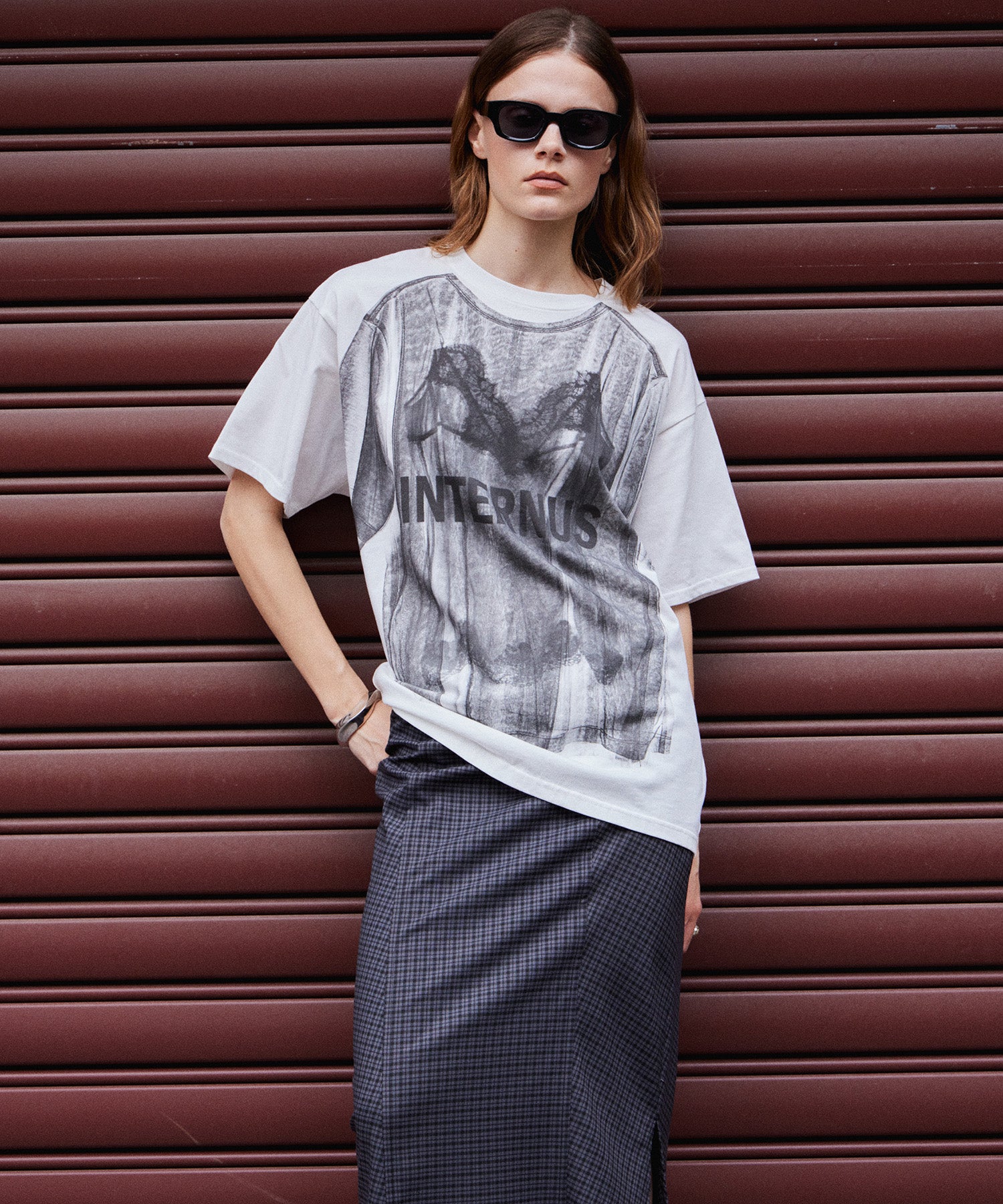 【2026Summer PRE-ORDER】Lingerie Trompe l'oeil T-Shirt
