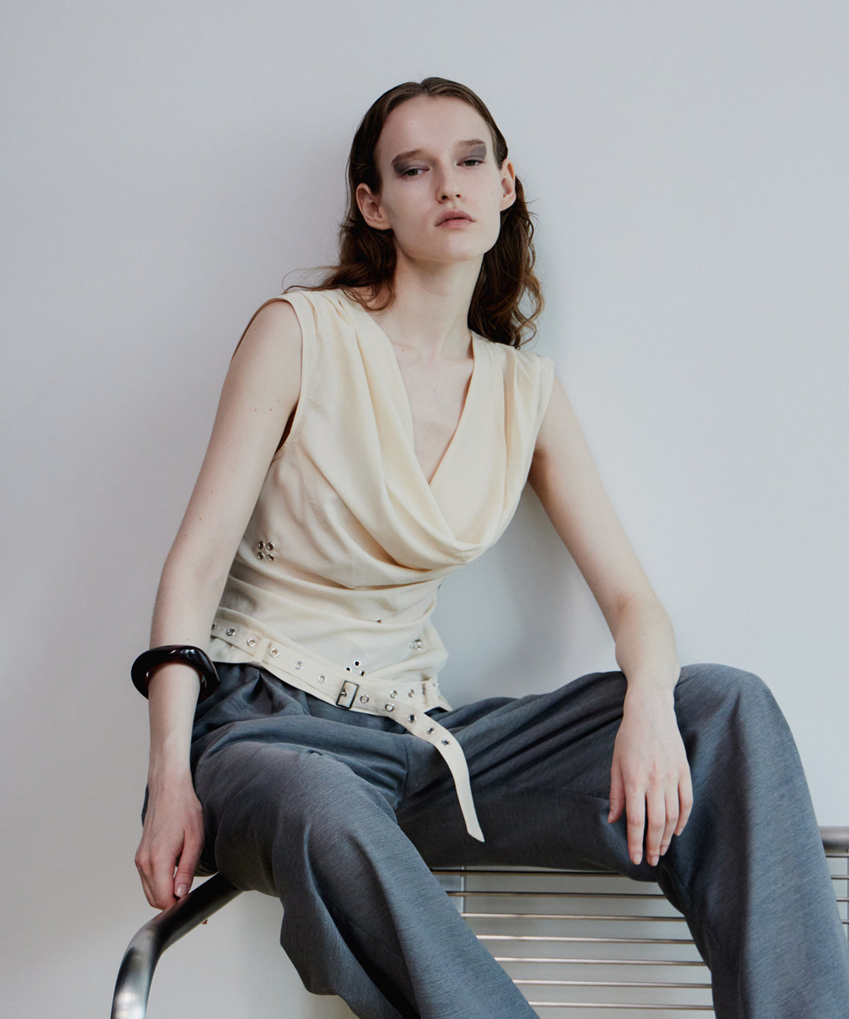 Front-Draped Tops