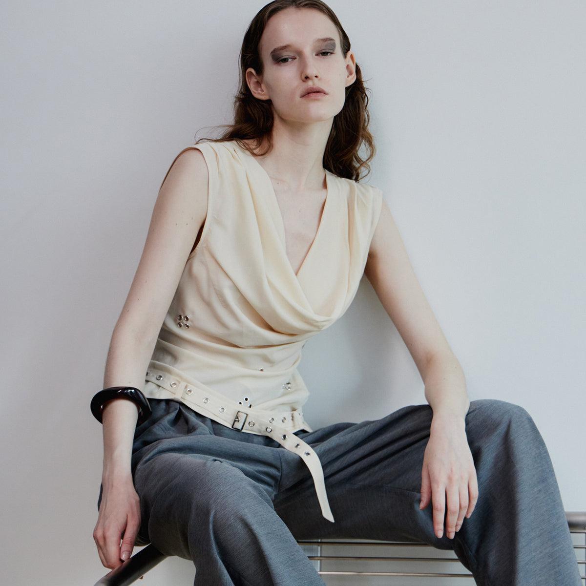 Front-Draped Tops