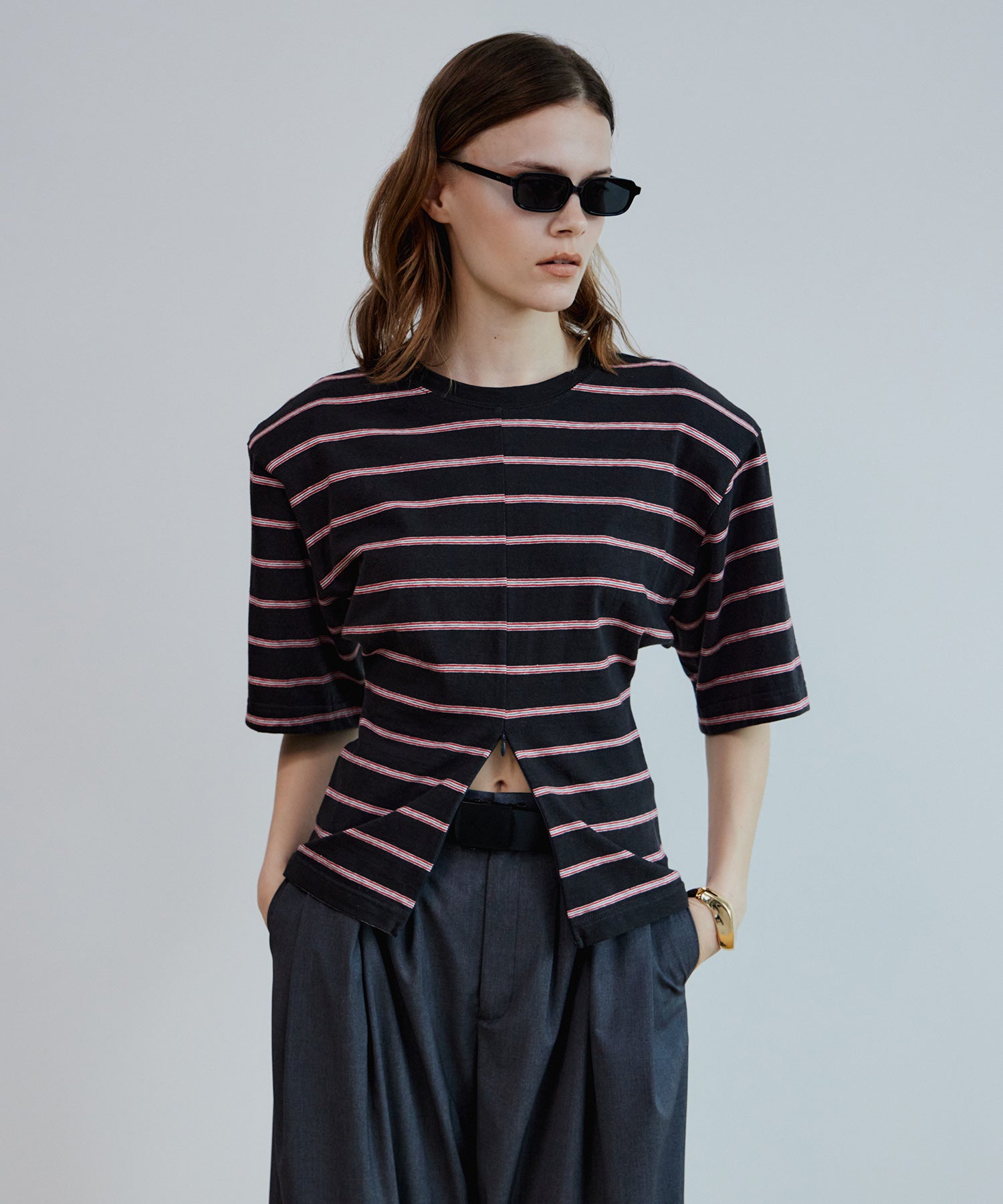 【2026Summer PRE-ORDER】Power Shoulder T-Shirt