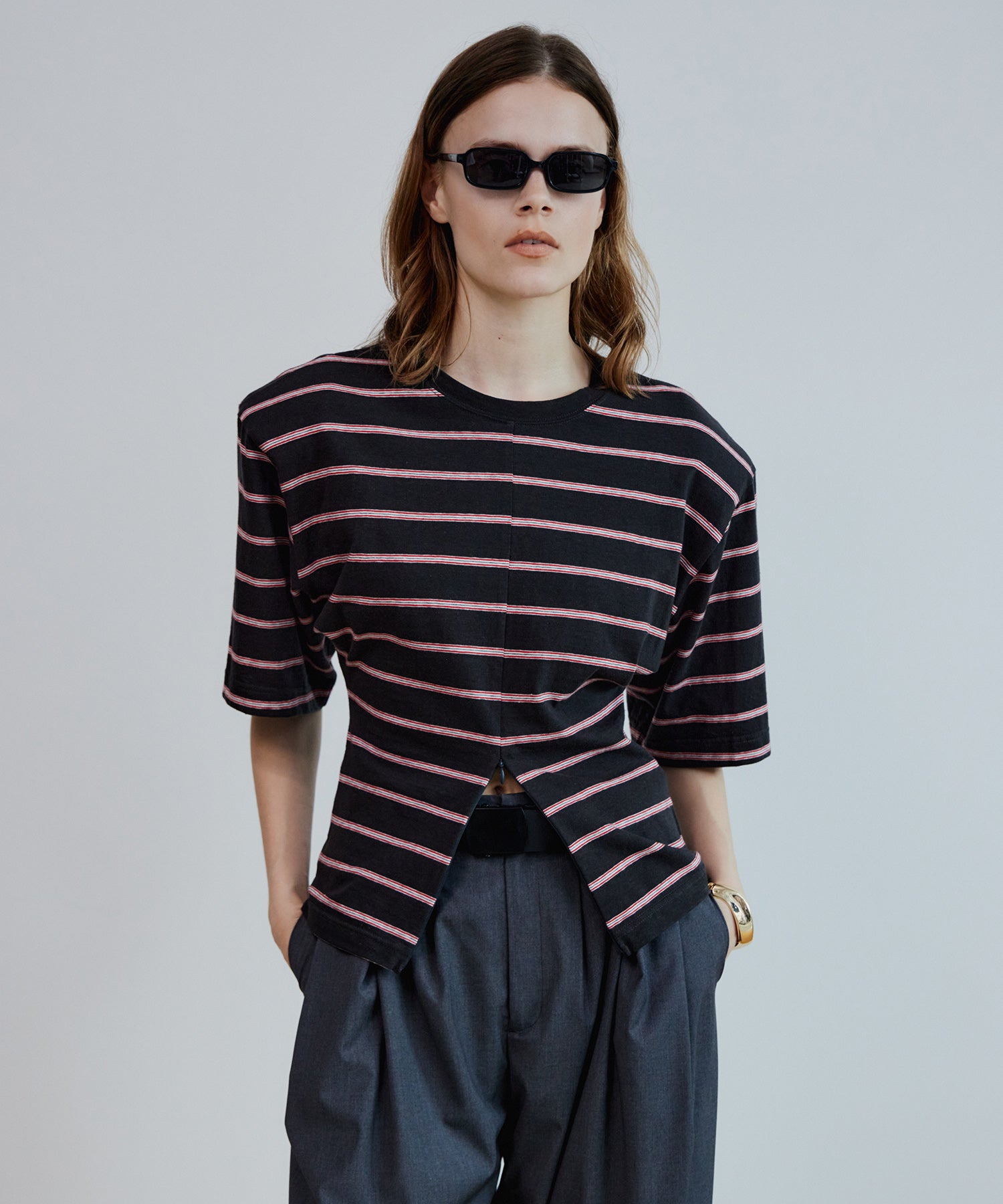 【2026Summer PRE-ORDER】Power Shoulder T-Shirt