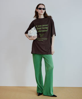 【2026Summer PRE-ORDER】Message Oversized T-Shirt