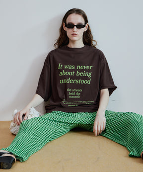 【2026Summer PRE-ORDER】Message Oversized T-Shirt