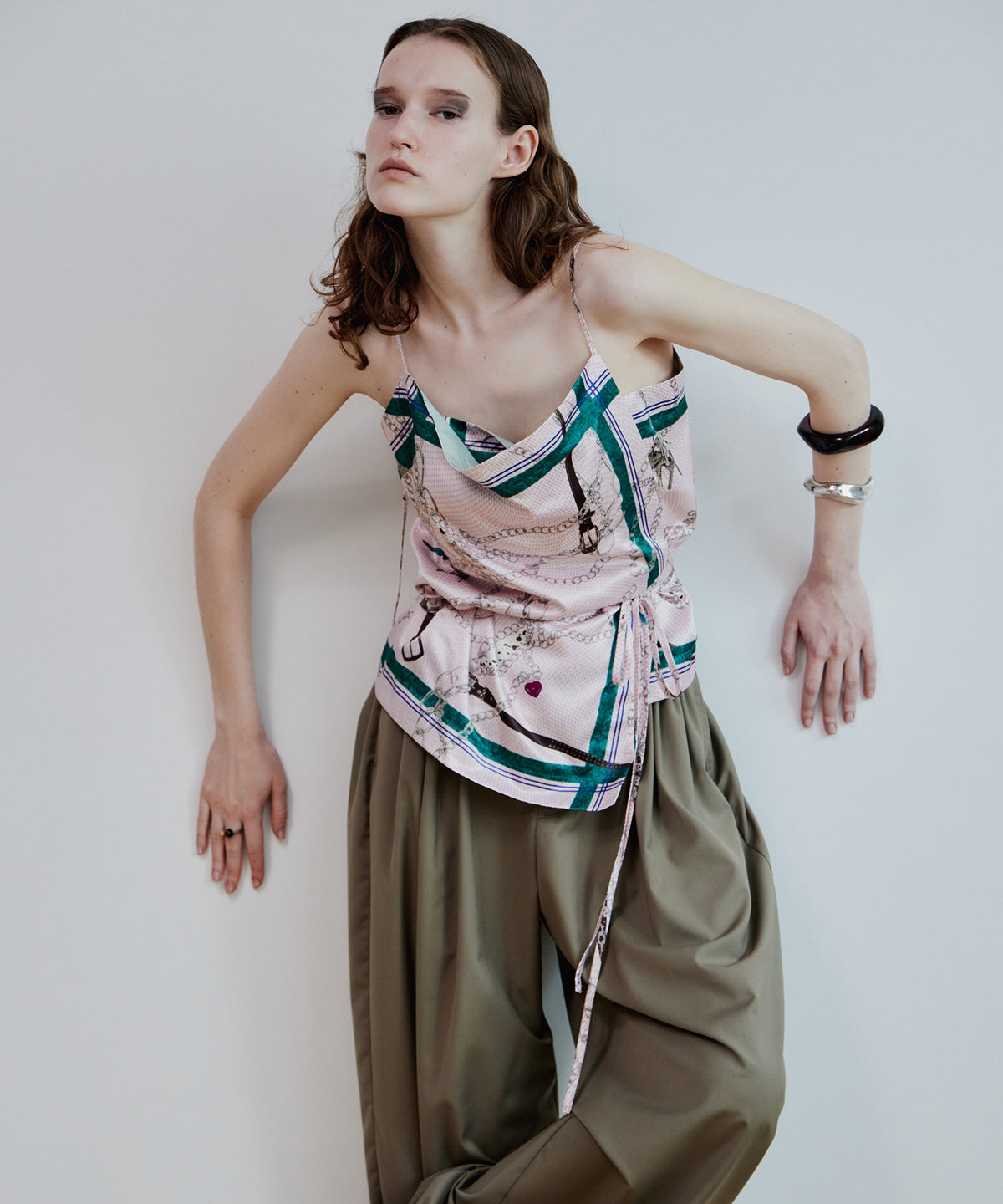 【2026Summer PRE-ORDER】Chain-Pattern Scarf TOPS