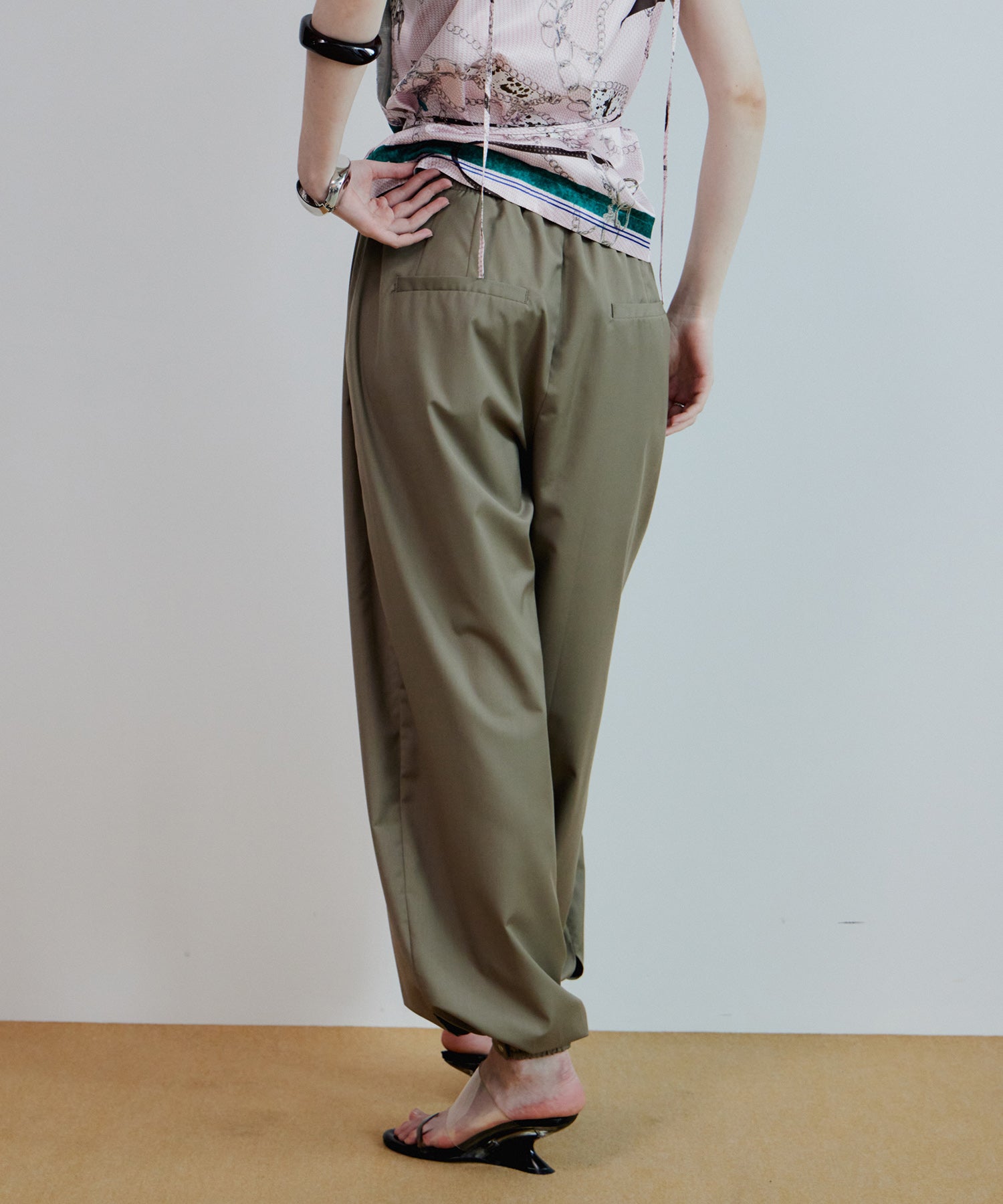 【2026Summer PRE-ORDER】Stitched Balloon Pants