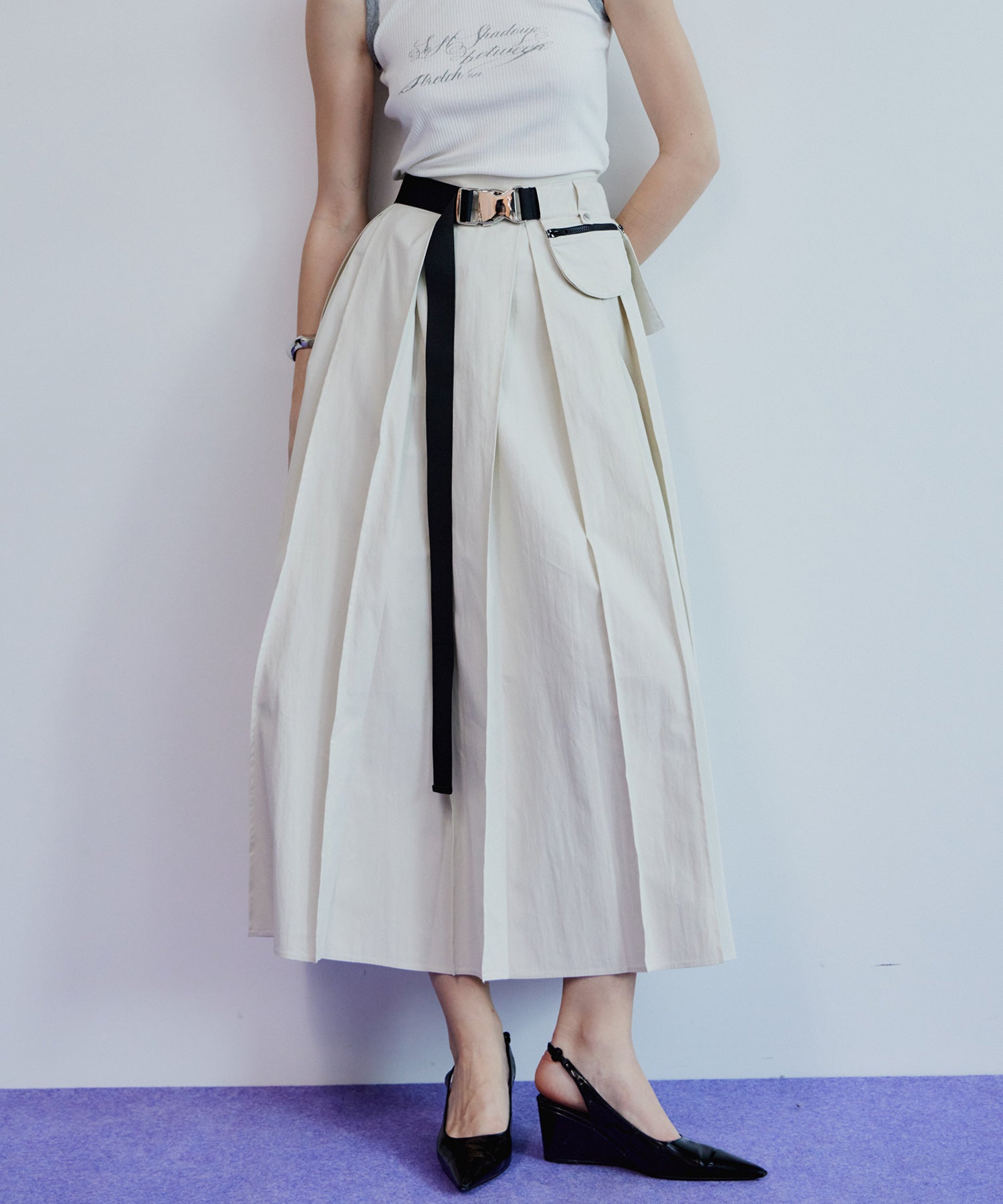 [2026Summer PRE-ORDER] Military Pocket Skirt