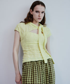 【2026Summer PRE-ORDER】out Bow Tie Bolero Layered Top