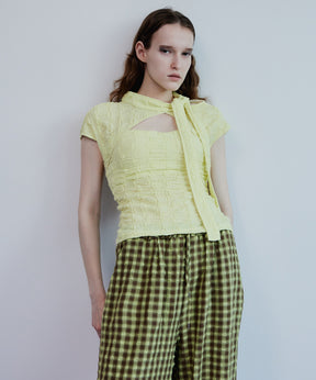 【2026Summer PRE-ORDER】out Bow Tie Bolero Layered Top
