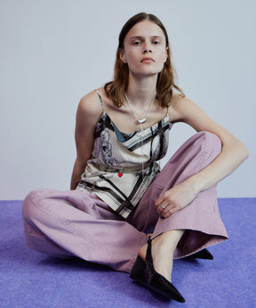 [2026Summer PRE-ORDER] Chain-Pattern Scarf TOPS