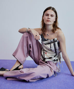 [2026Summer PRE-ORDER] Chain-Pattern Scarf TOPS