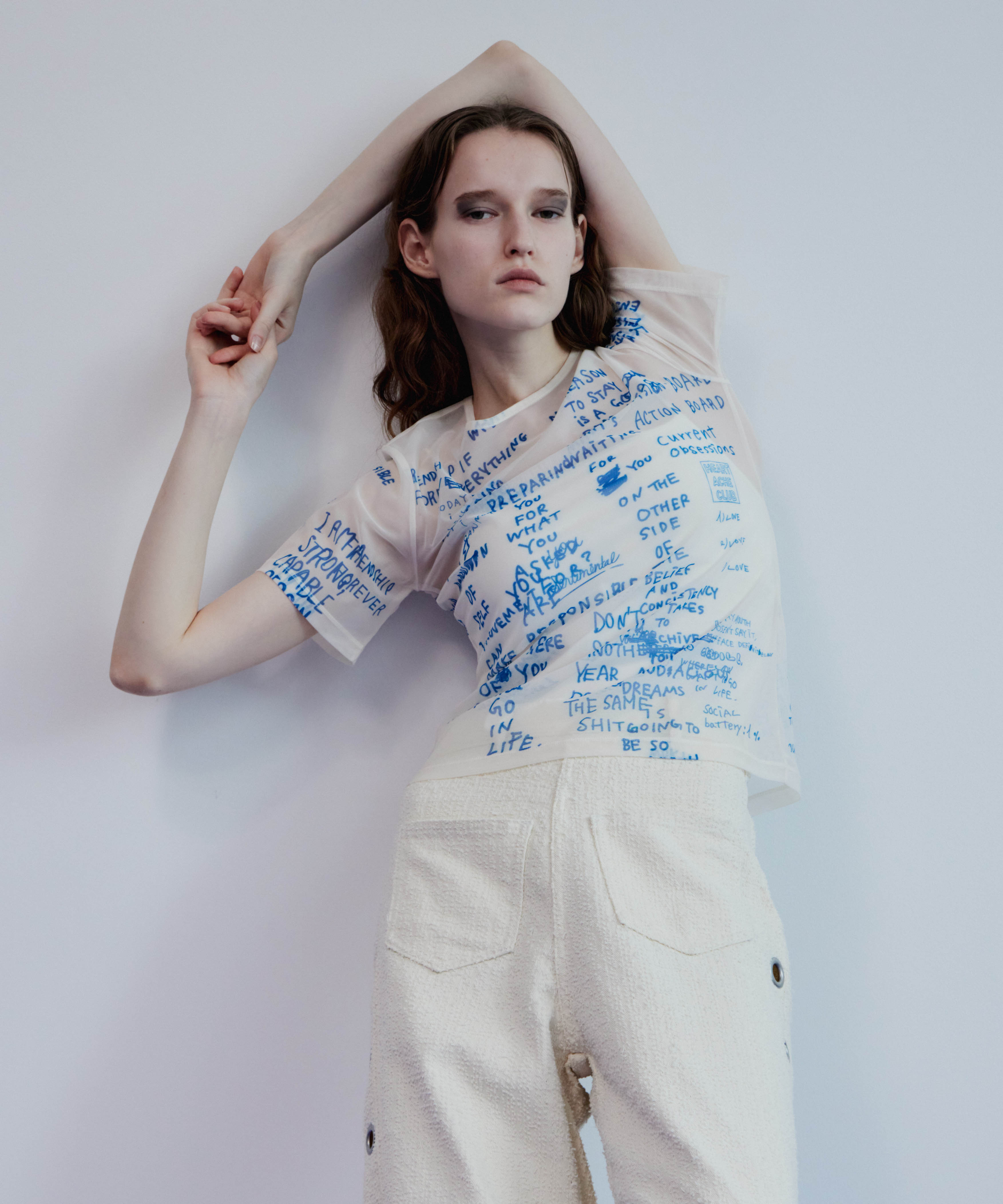 Hand Logo Mesh T-Shirt