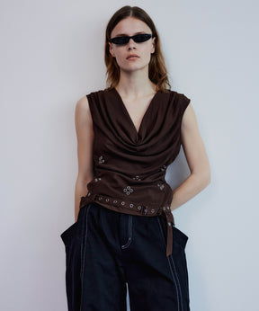 Front-Draped Tops