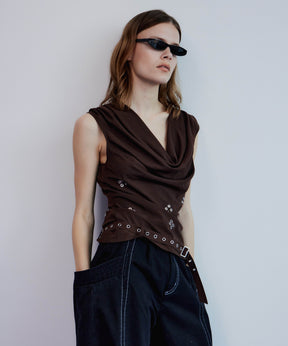 Front-Draped Tops