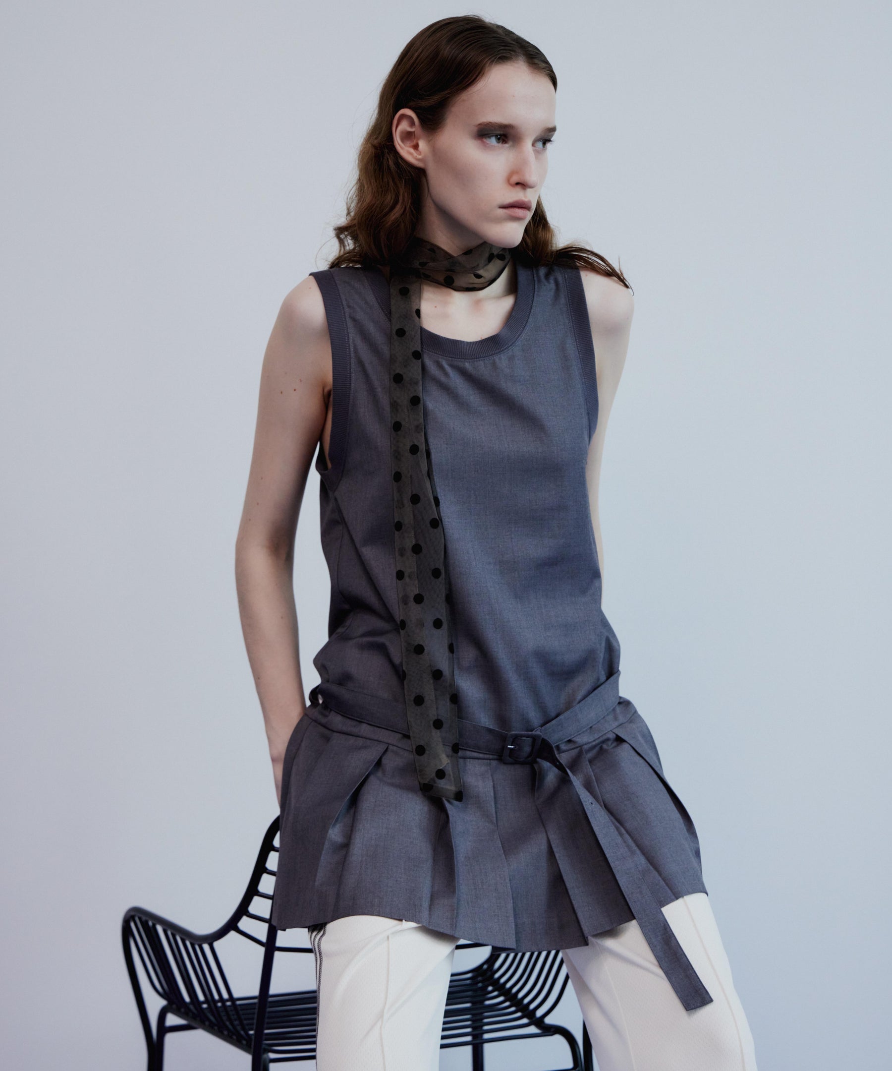 [2026Summer PRE-ORDER] Pleated Mini Jumper Skirt