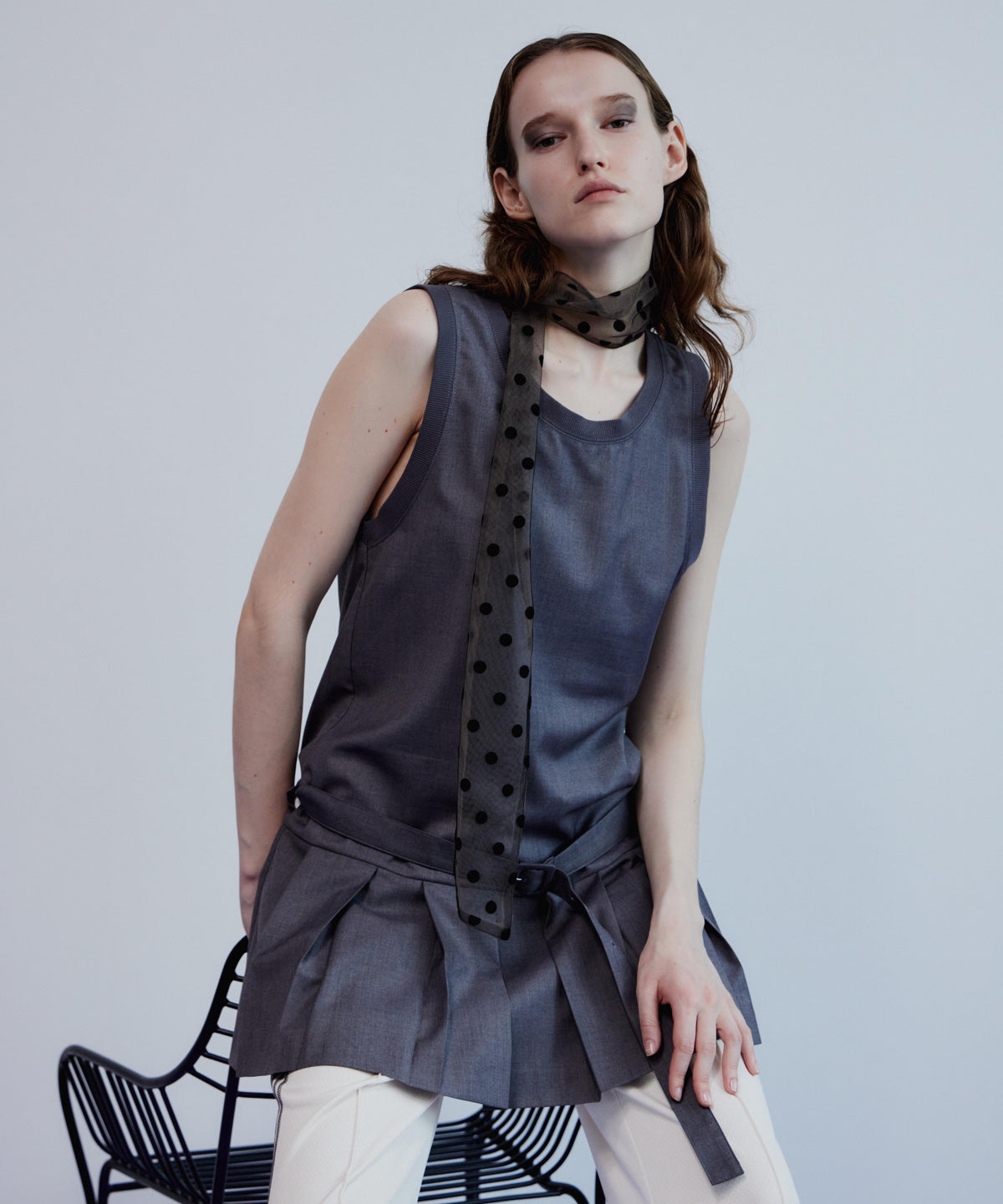【2026Summer PRE-ORDER】Pleated Mini Jumper Skirt