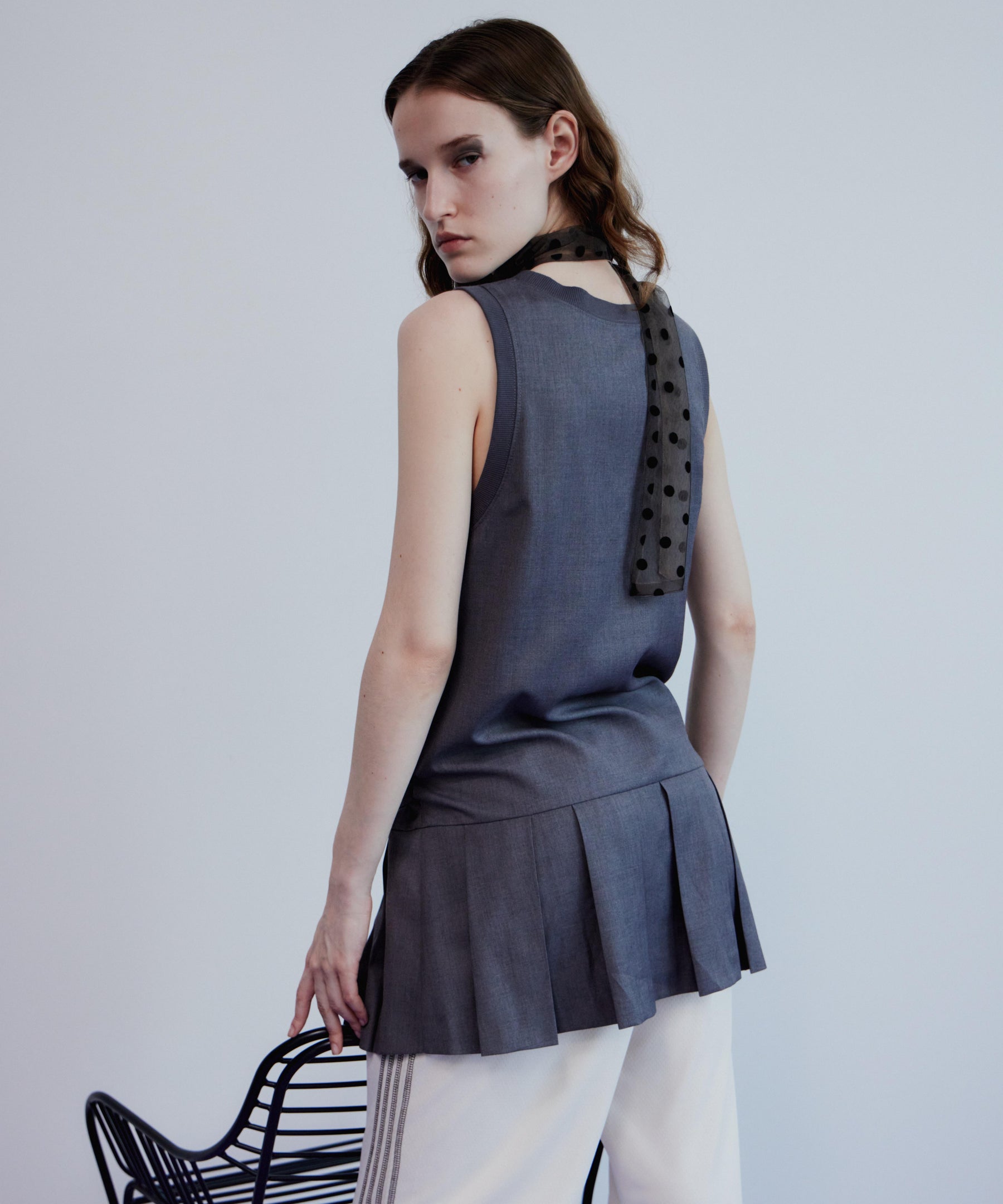 [2026Summer PRE-ORDER] Pleated Mini Jumper Skirt