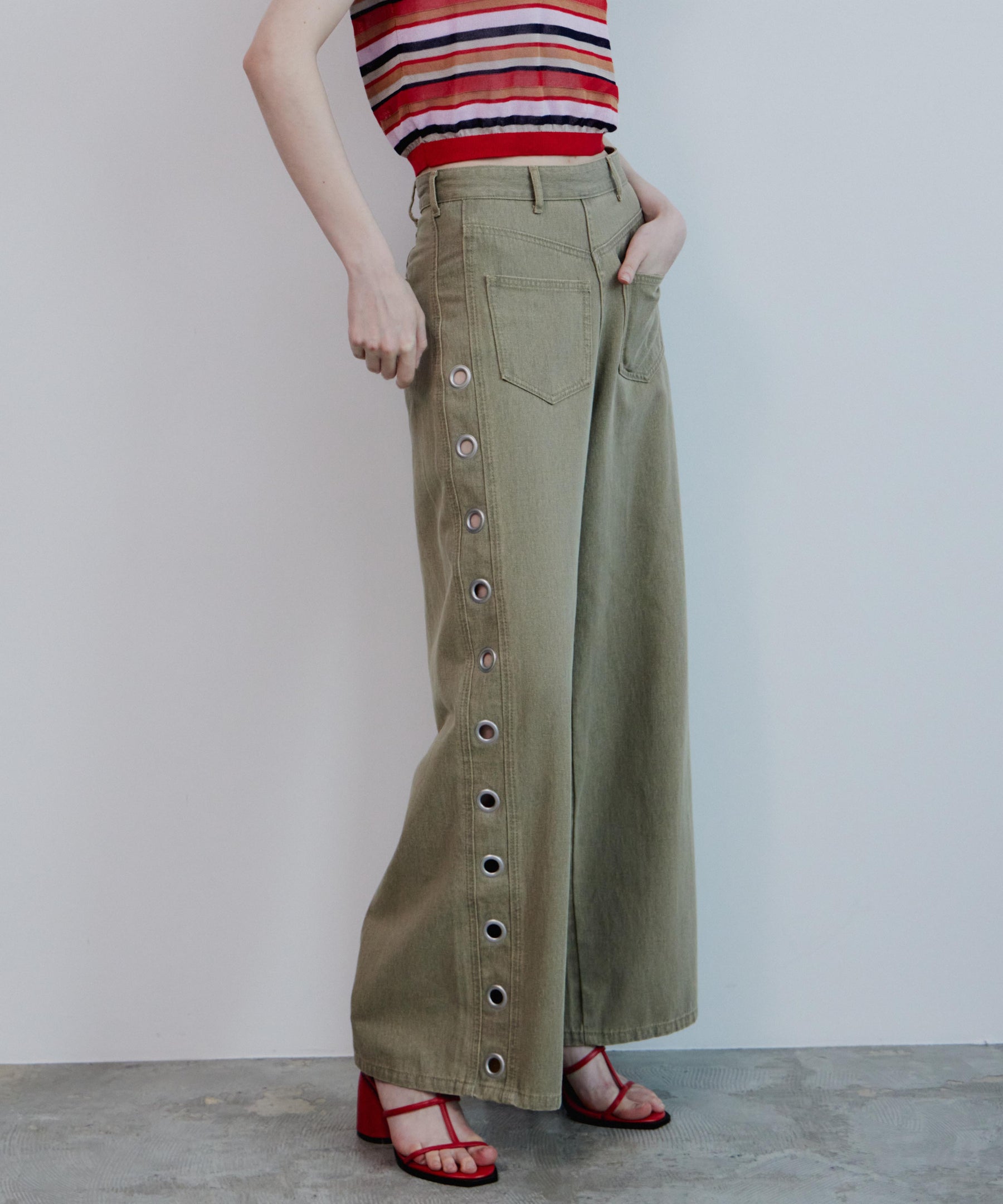 【2026Summer PRE-ORDER】Eyelet Denim