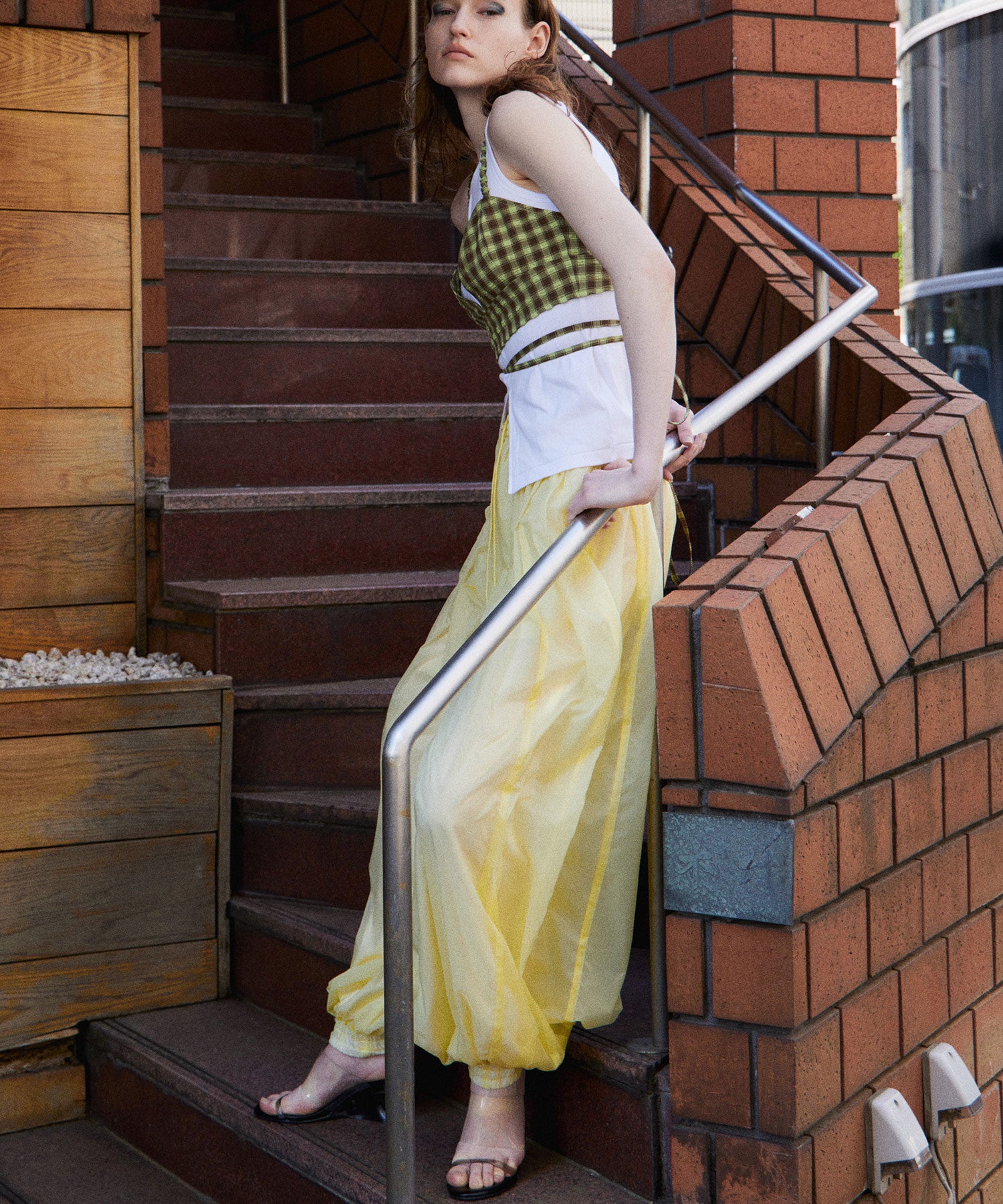 【2026Summer PRE-ORDER】Sheer Nylon Balloon Pants