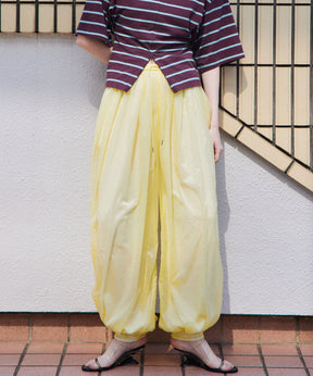 【2026Summer PRE-ORDER】Sheer Nylon Balloon Pants