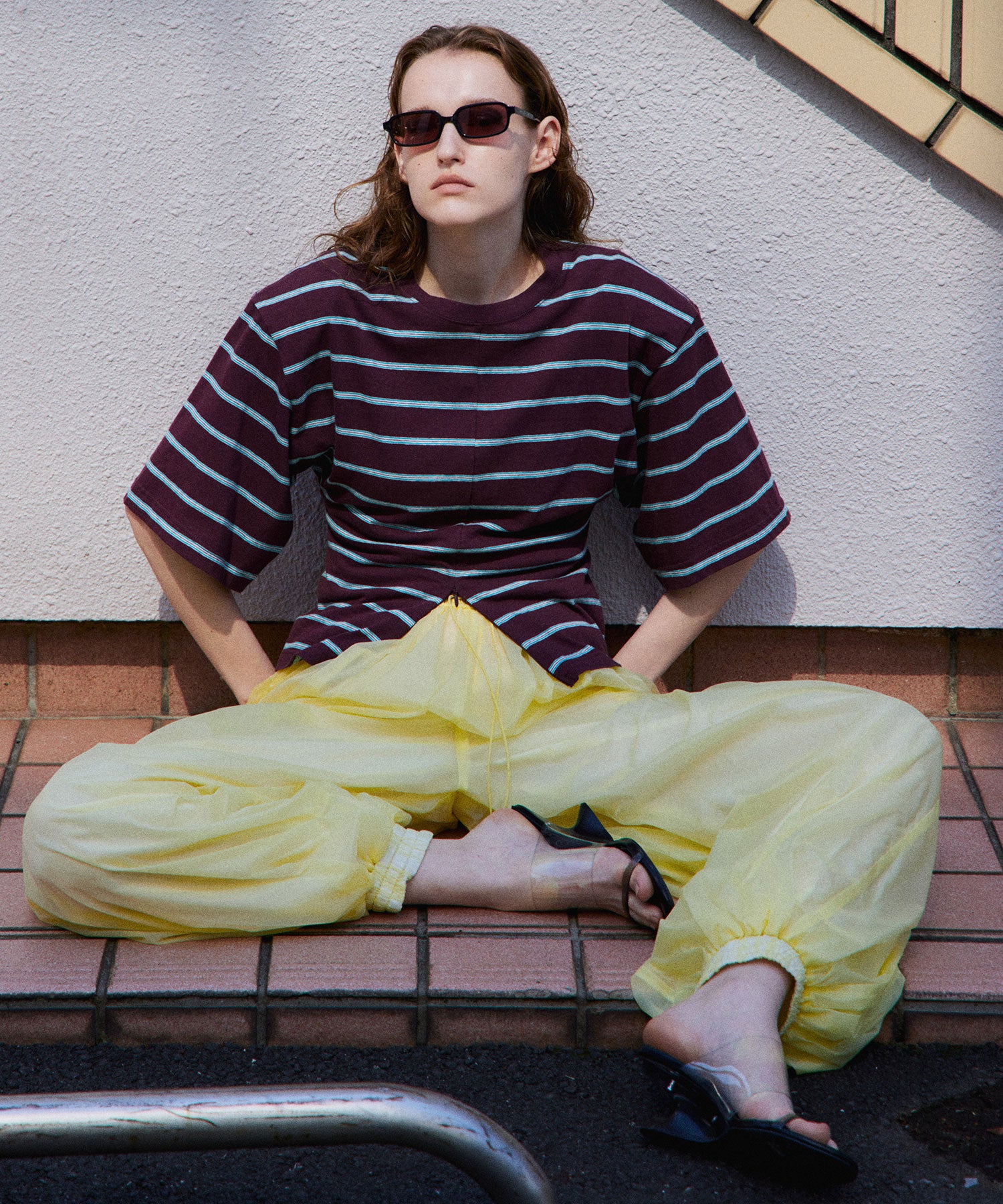 【2026Summer PRE-ORDER】Sheer Nylon Balloon Pants