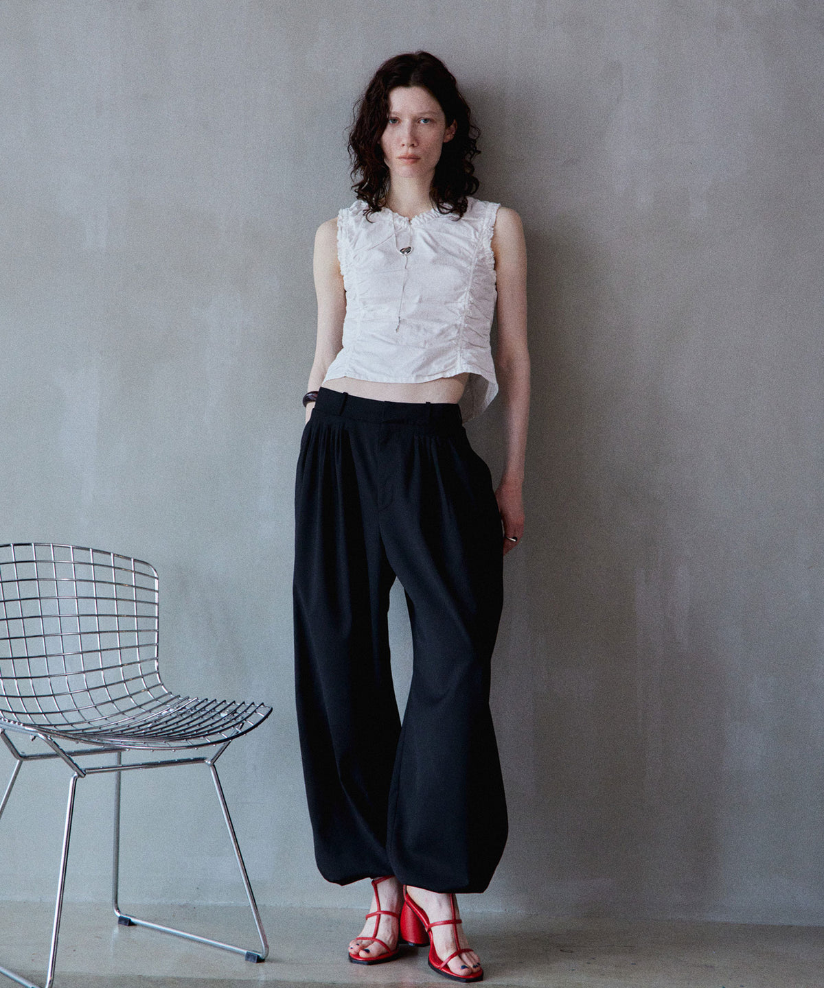 【2026Summer PRE-ORDER】Stitched Balloon Pants