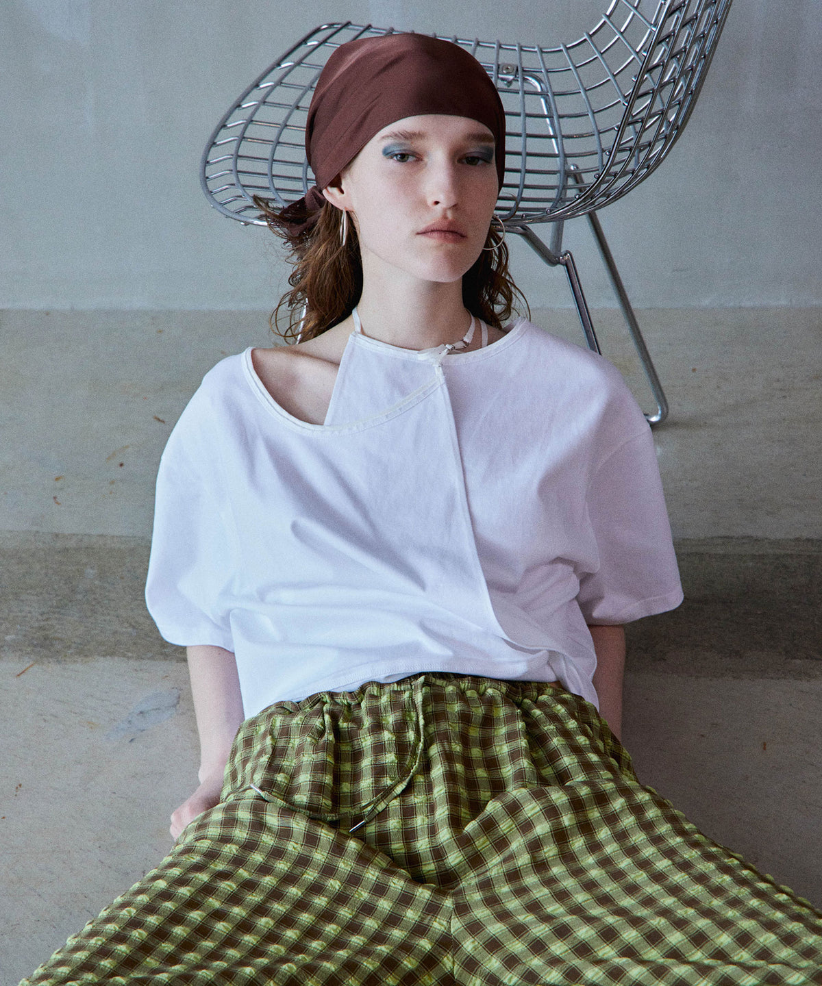 【2026Summer PRE-ORDER】Cashmere Neck Short T-Shirt