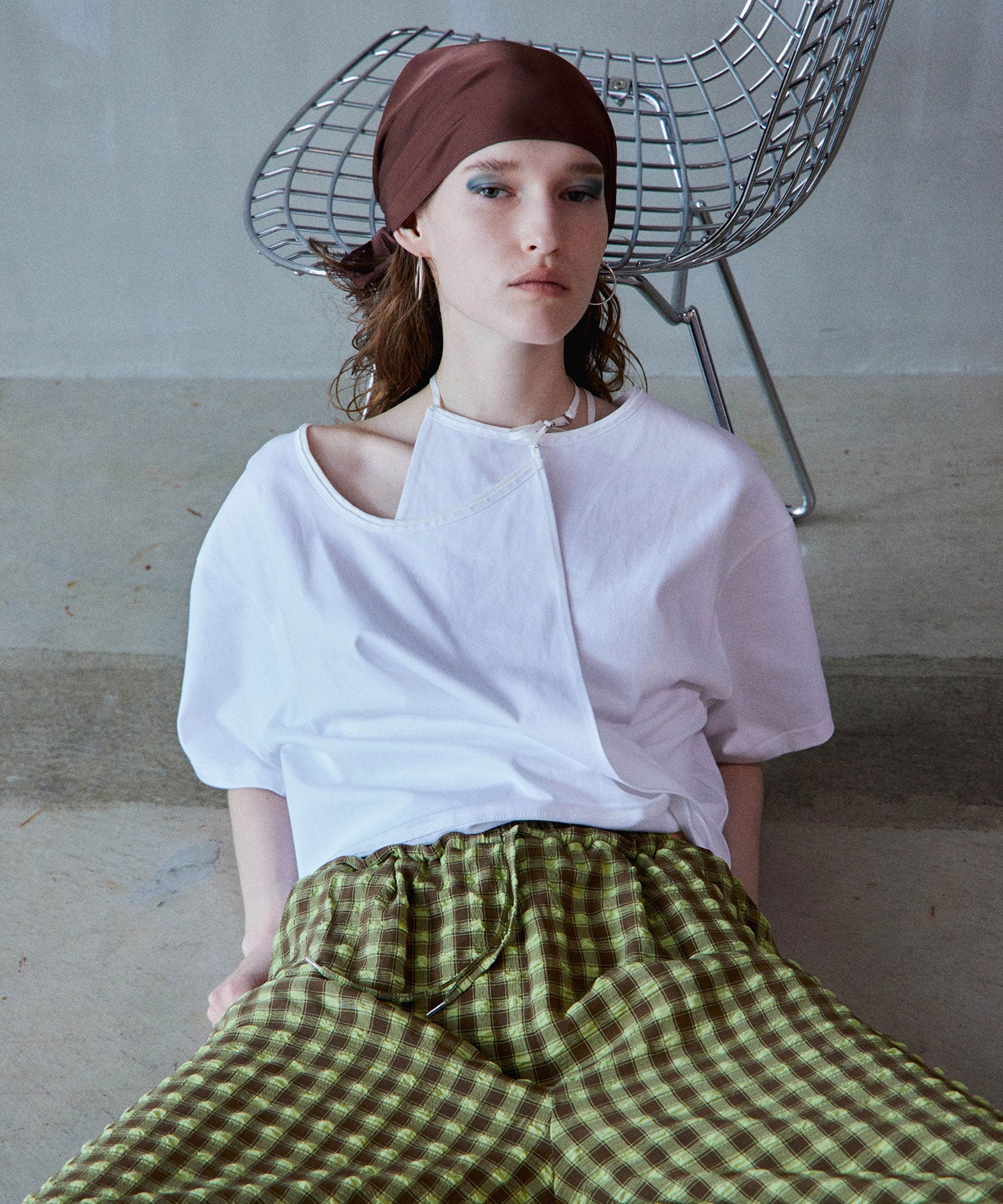 【2026Summer PRE-ORDER】Cashmere Neck Short T-Shirt