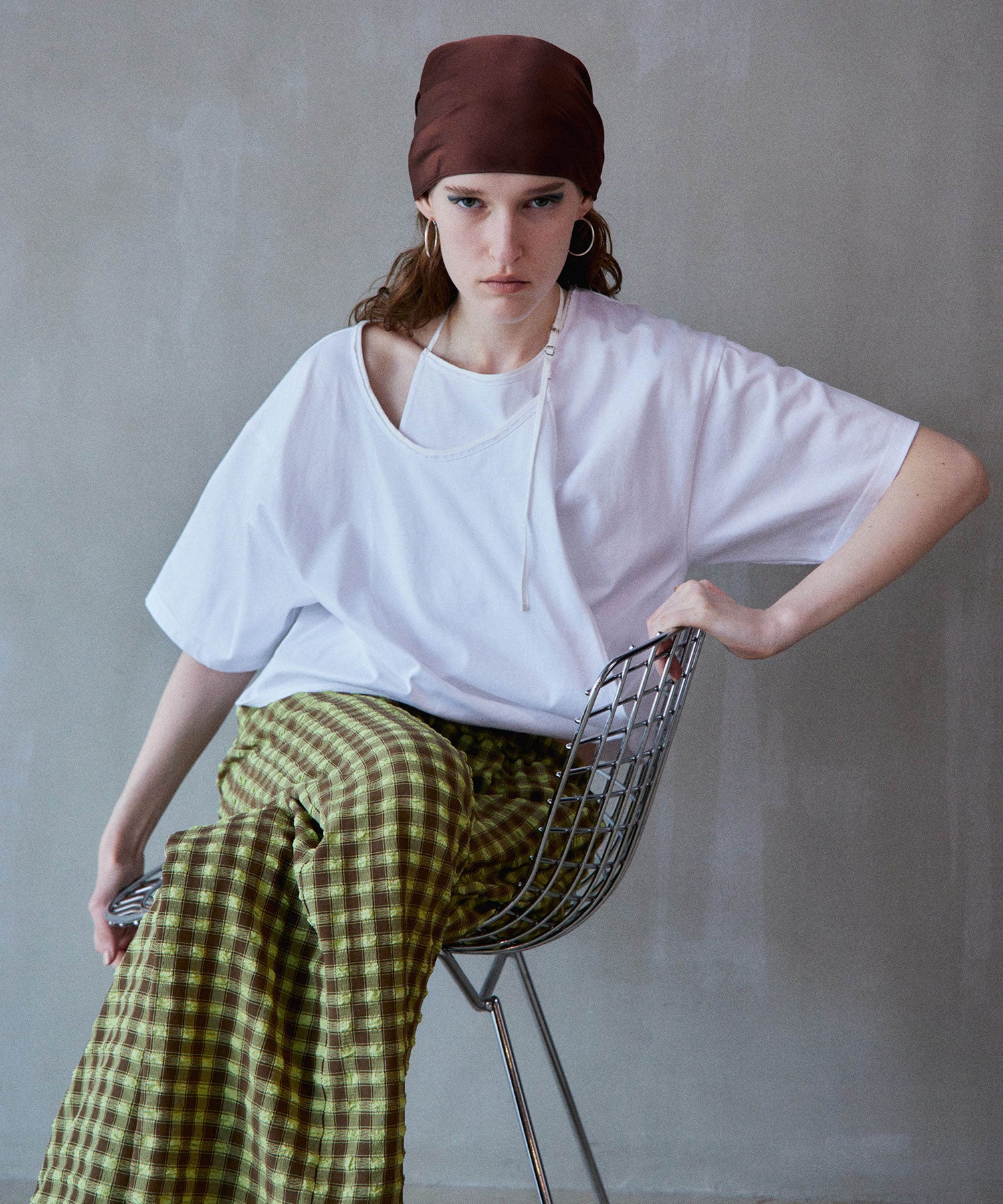 【2026Summer PRE-ORDER】Cashmere Neck Short T-Shirt