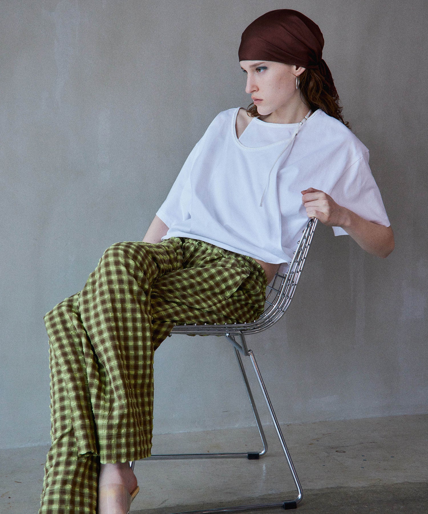 【2026Summer PRE-ORDER】Cashmere Neck Short T-Shirt