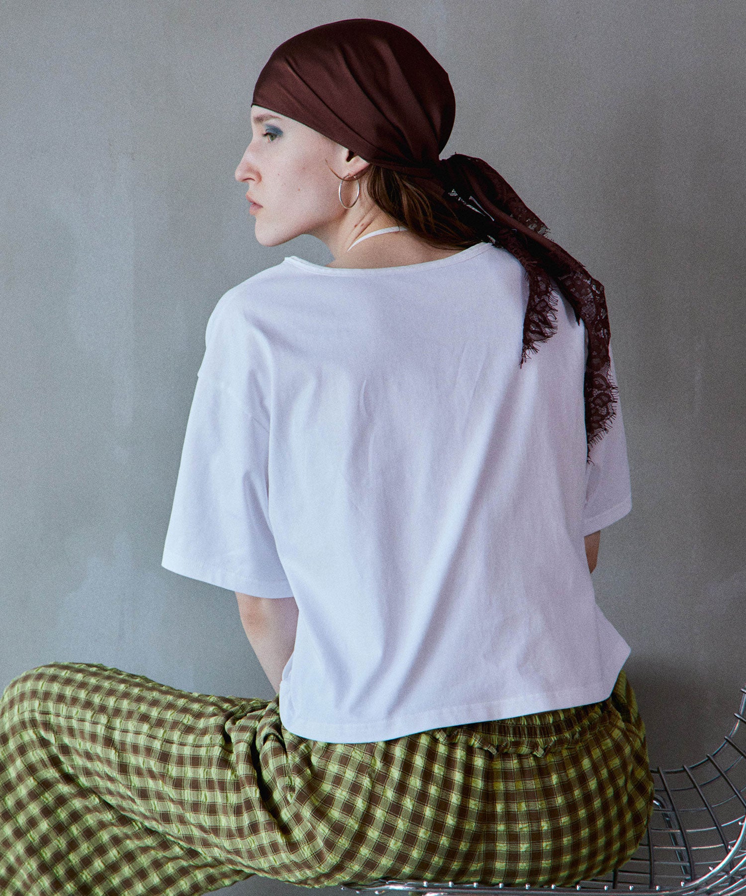 【2026Summer PRE-ORDER】Cashmere Neck Short T-Shirt