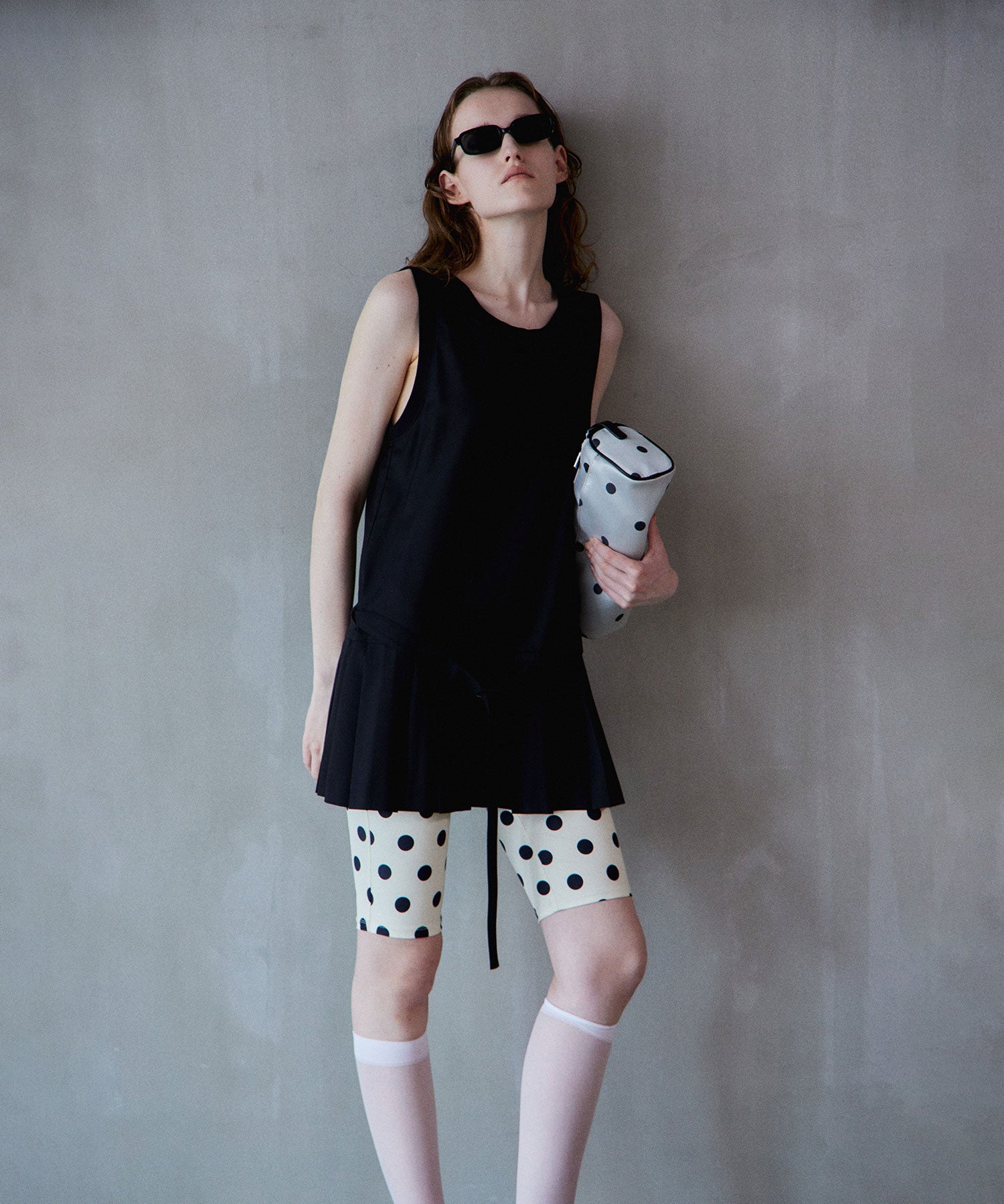 [2026Summer PRE-ORDER] Pleated Mini Jumper Skirt