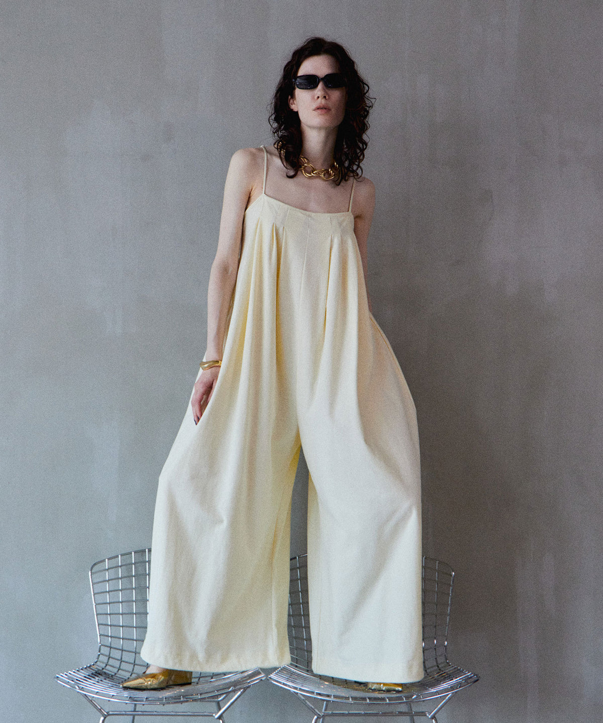 【2026Summer PRE-ORDER】Tuck-in Balloon Jumpsuit
