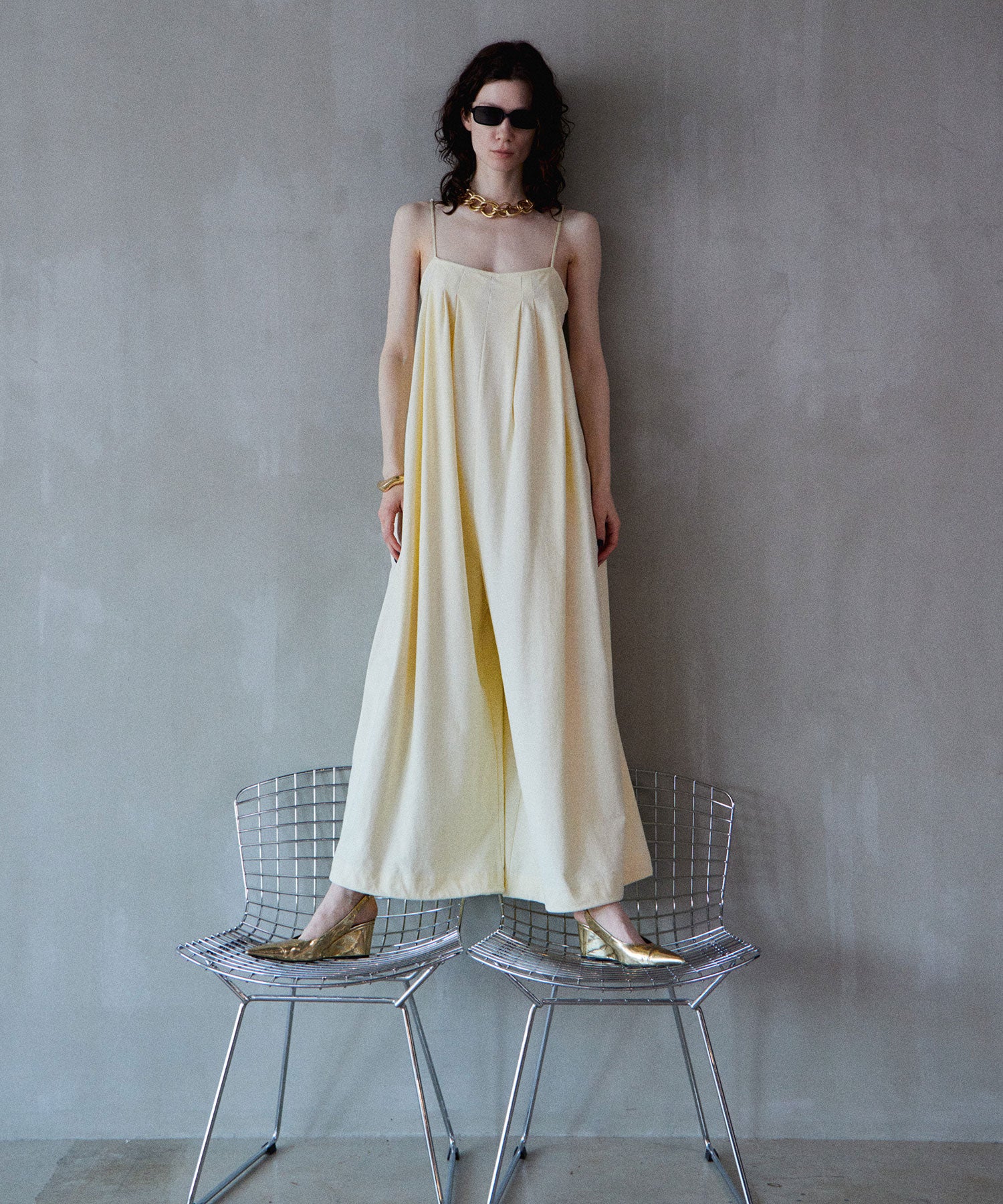 [2026Summer PRE-ORDER] Tuck-in Balloon Jumpsuit