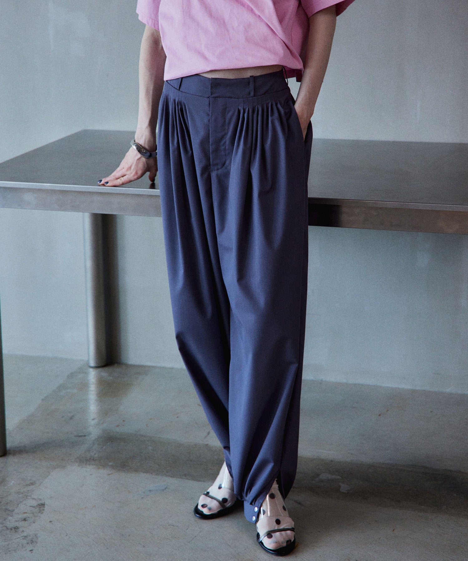 【2026Summer PRE-ORDER】Stitched Balloon Pants