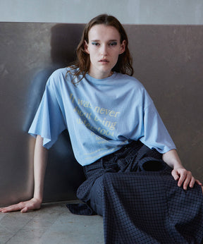 【2026Summer PRE-ORDER】Message Oversized T-Shirt