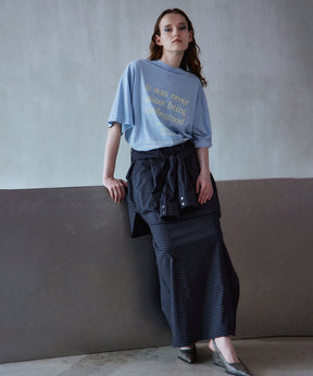 【2026Summer PRE-ORDER】Message Oversized T-Shirt