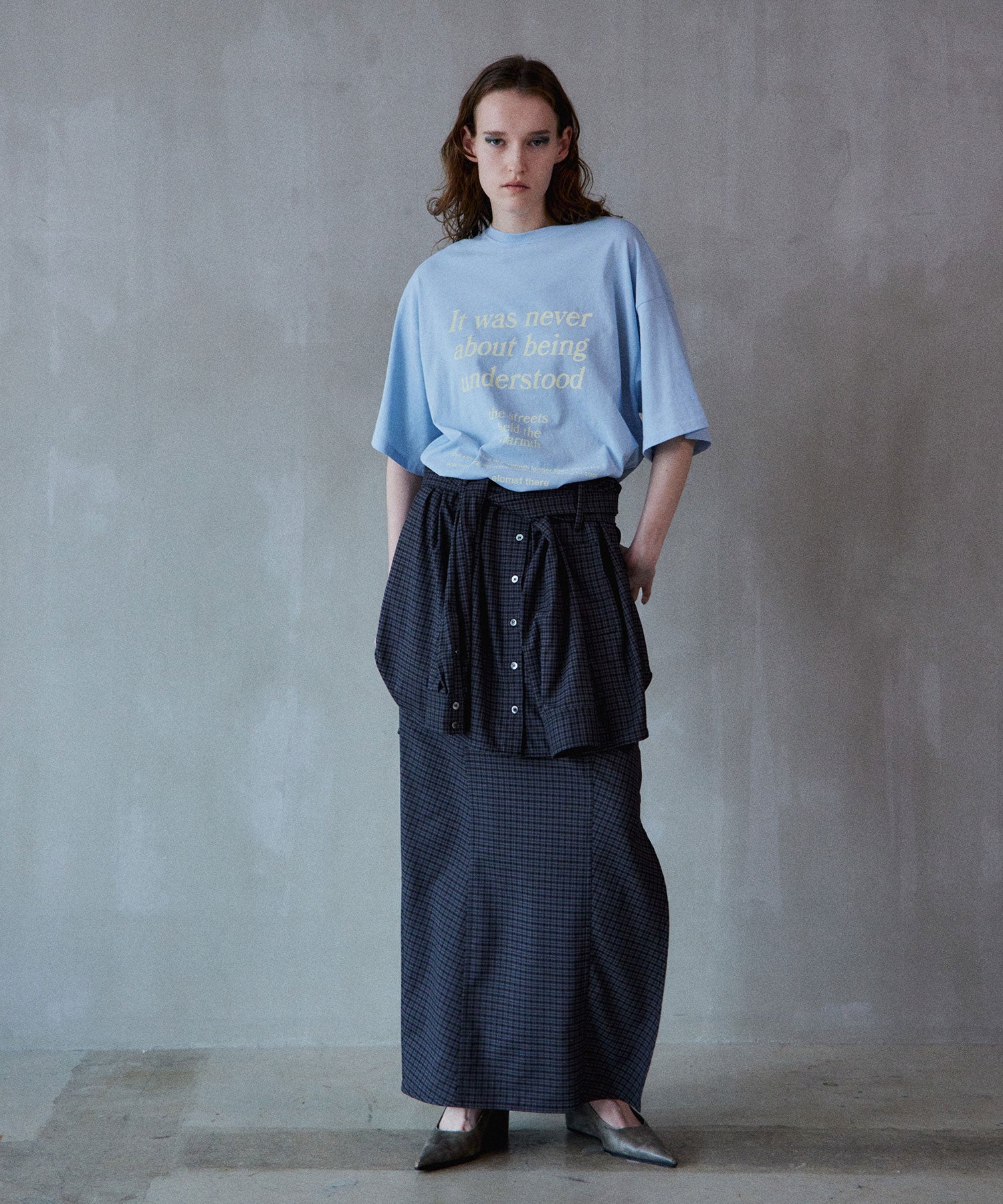 【2026Summer PRE-ORDER】Message Oversized T-Shirt