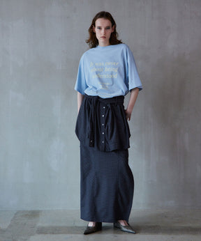【2026Summer PRE-ORDER】Message Oversized T-Shirt