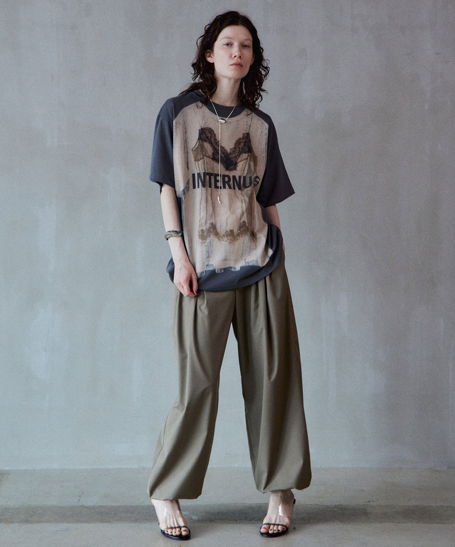 【2026Summer PRE-ORDER】Lingerie Trompe l'oeil T-Shirt