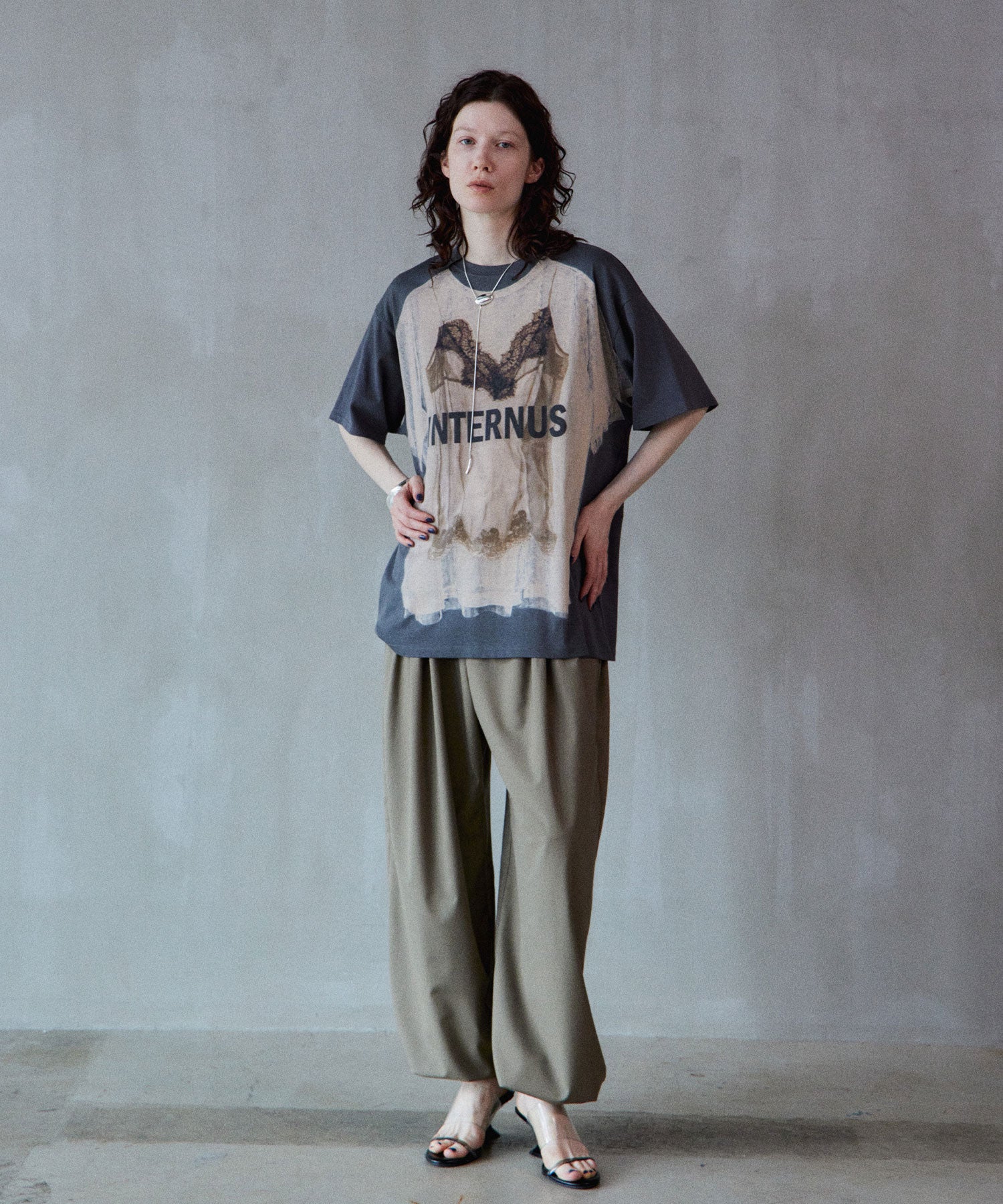 【2026Summer PRE-ORDER】Lingerie Trompe l'oeil T-Shirt