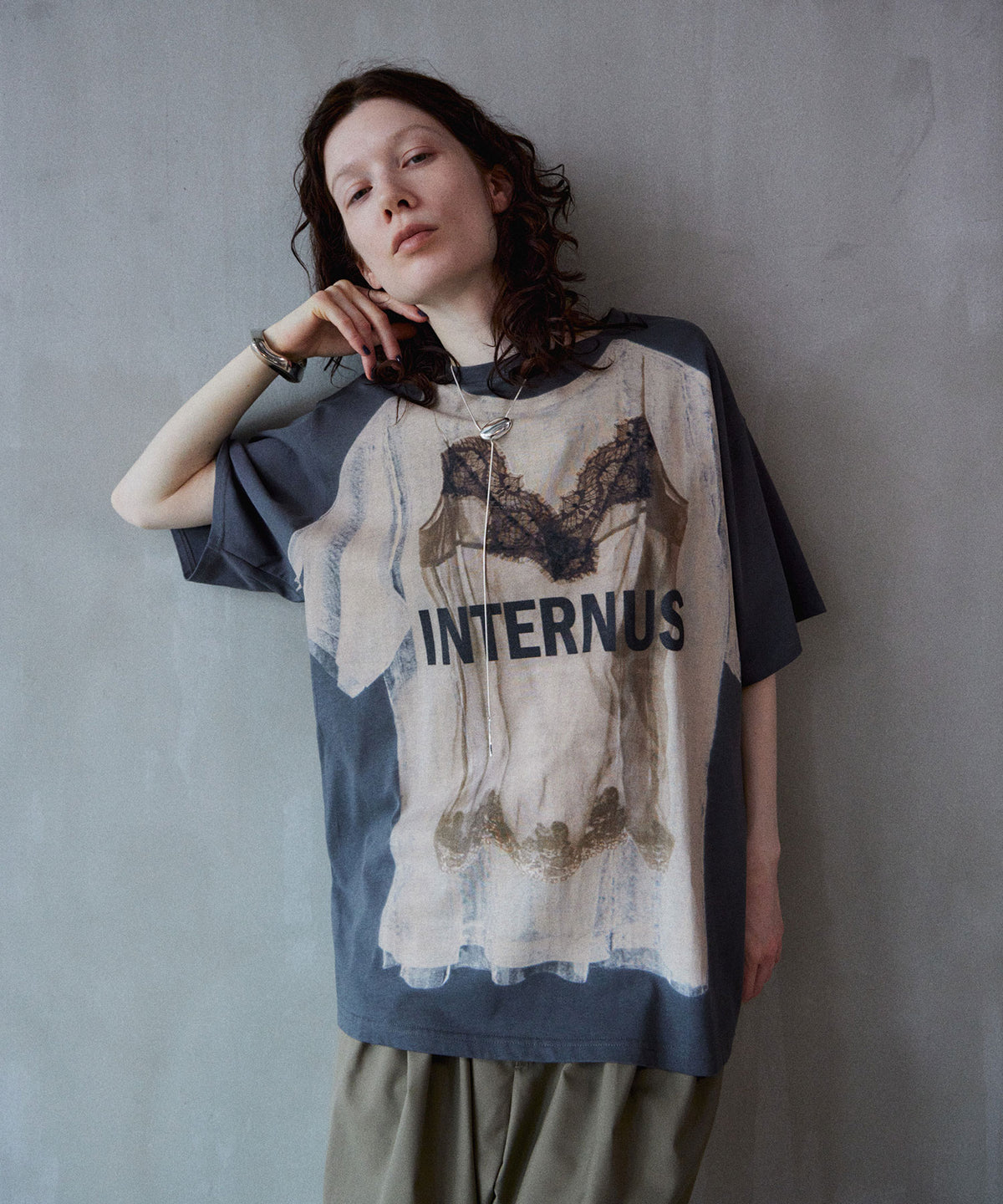 【2026Summer PRE-ORDER】Lingerie Trompe l'oeil T-Shirt