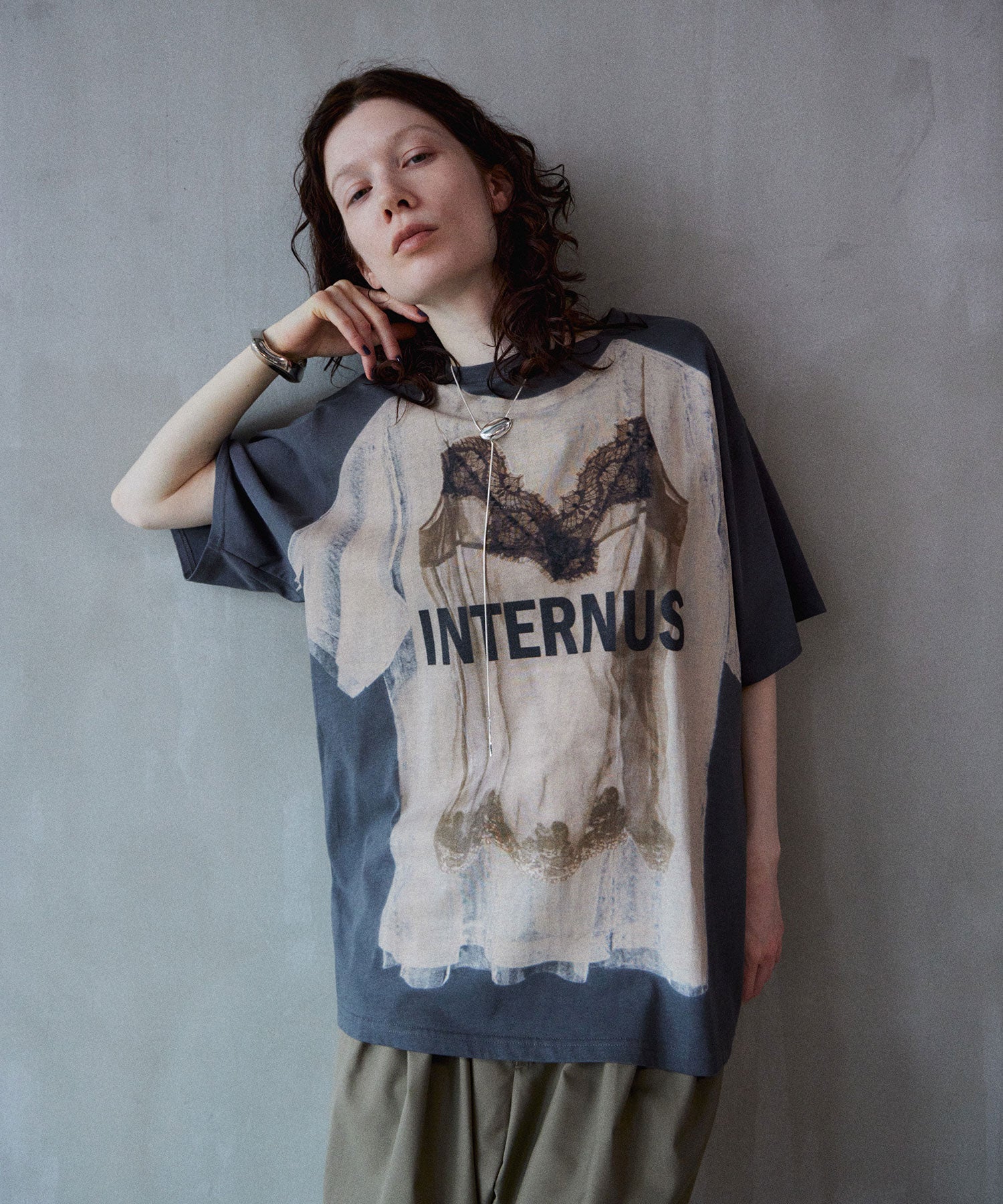 【2026Summer PRE-ORDER】Lingerie Trompe l'oeil T-Shirt